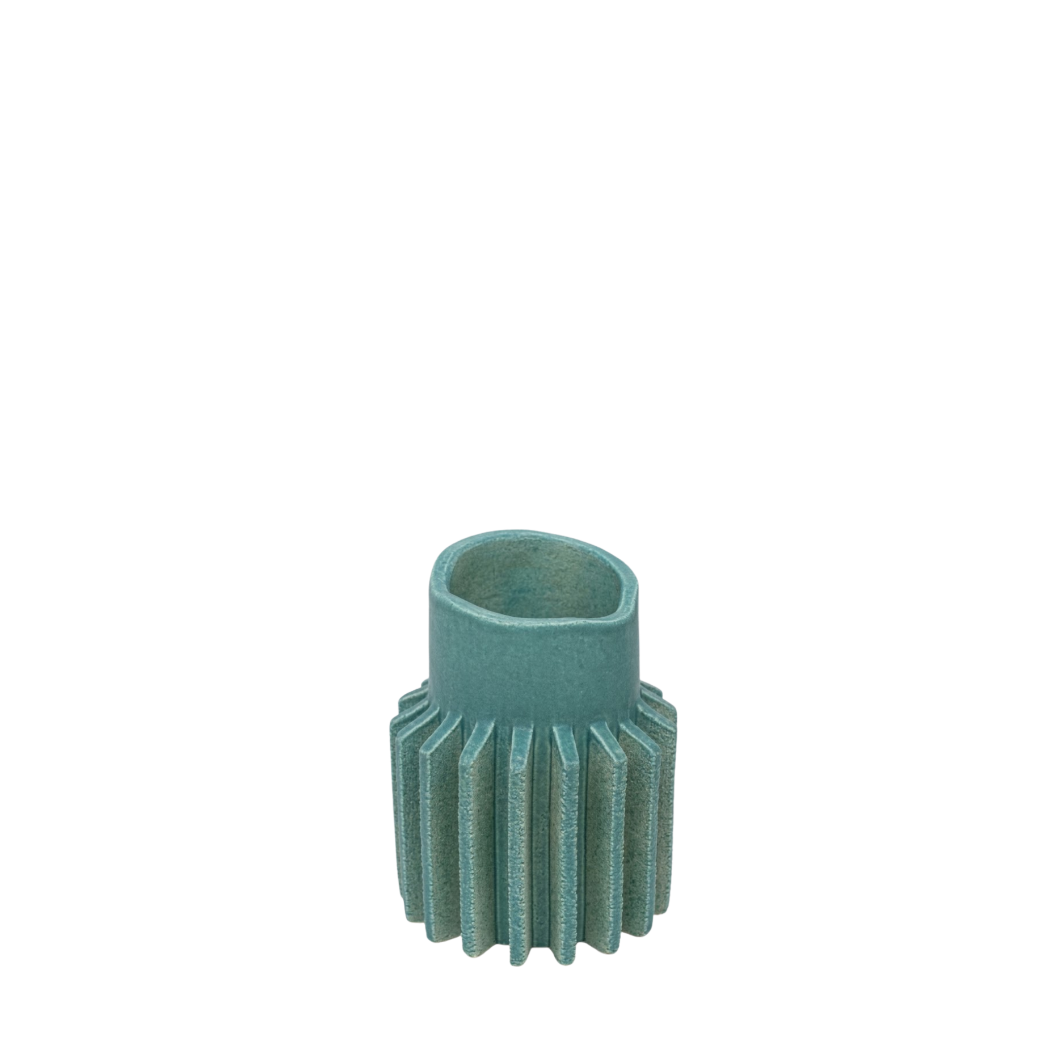 Small Sprocket Vase Green | Floris Wubben