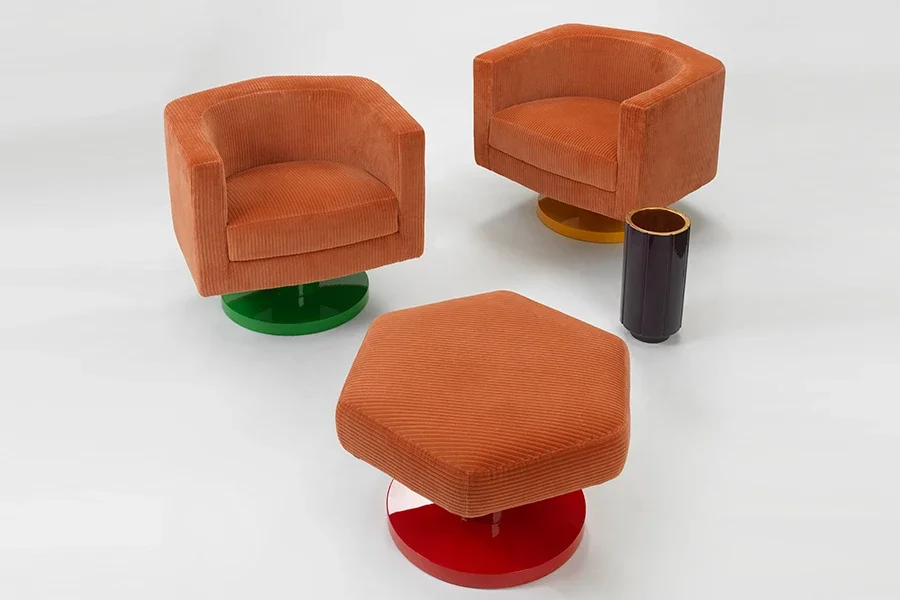Hexagonal Ottoman India Mahdavi .webp