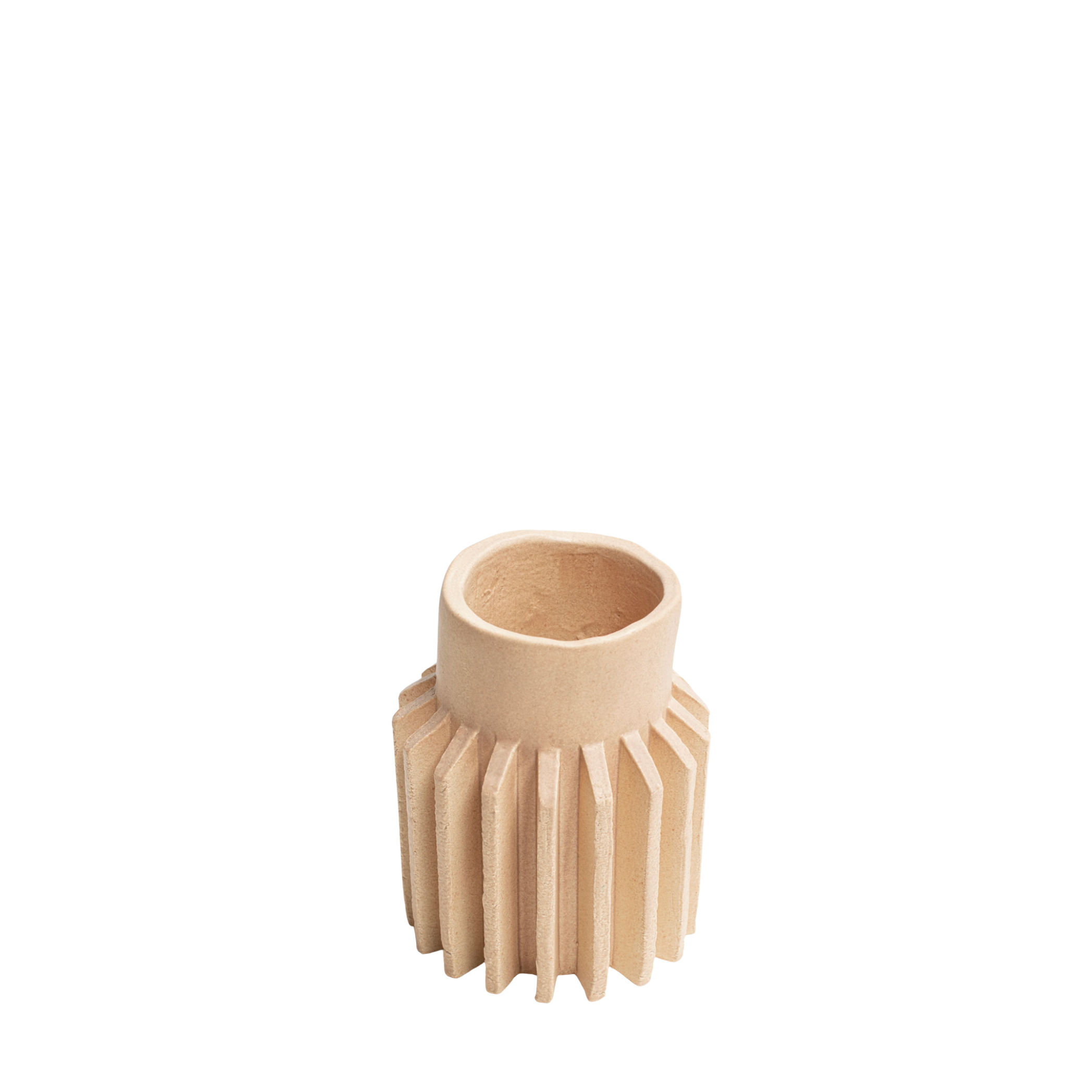 Small Sprocket Vase Sand | Floris Wubben