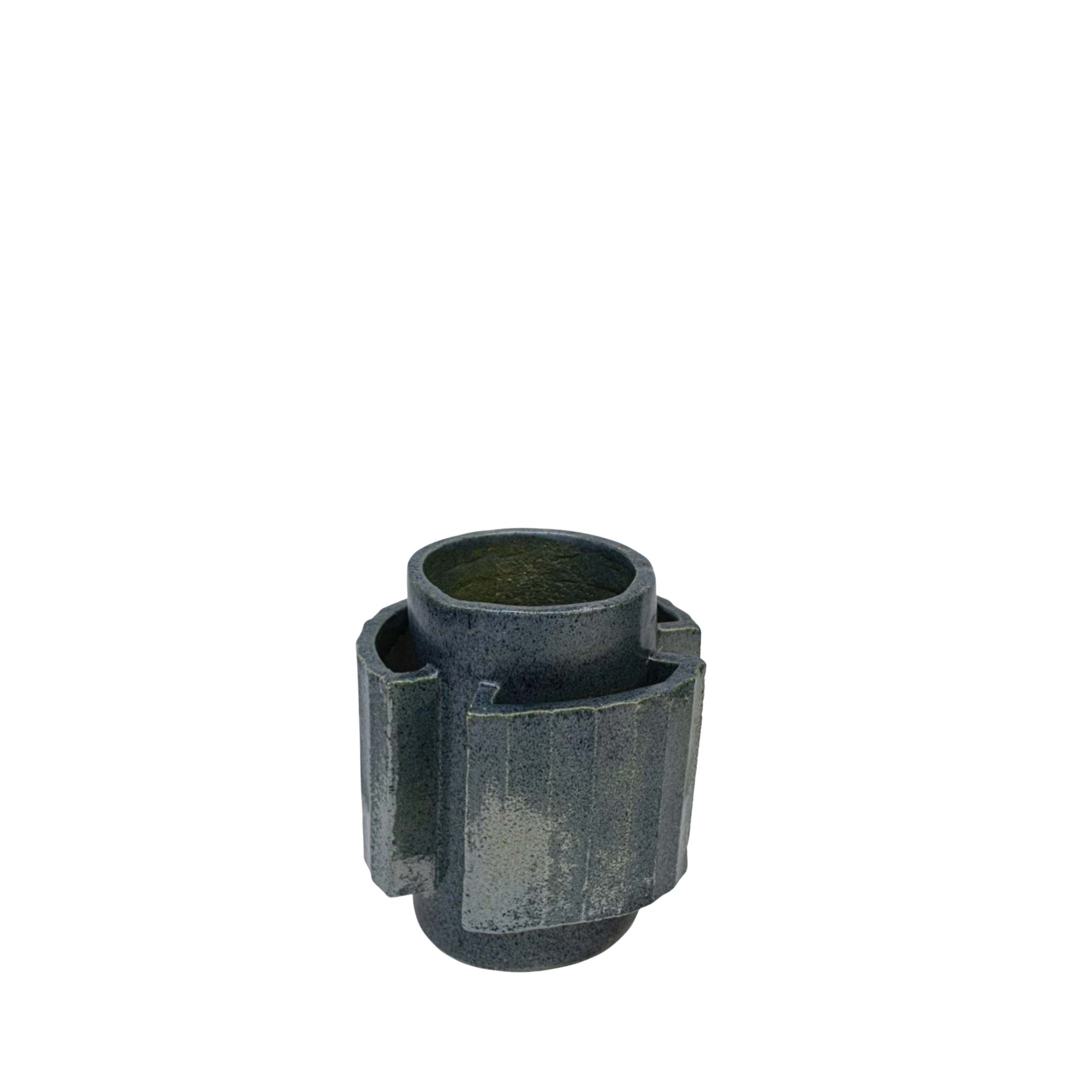 Small Facet One Vase FM Green  | Floris Wubben