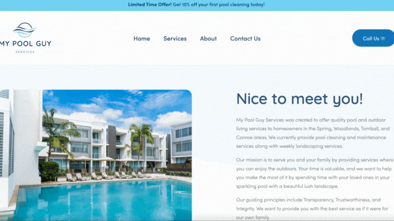 peritus designs - my pool guy - about.gif