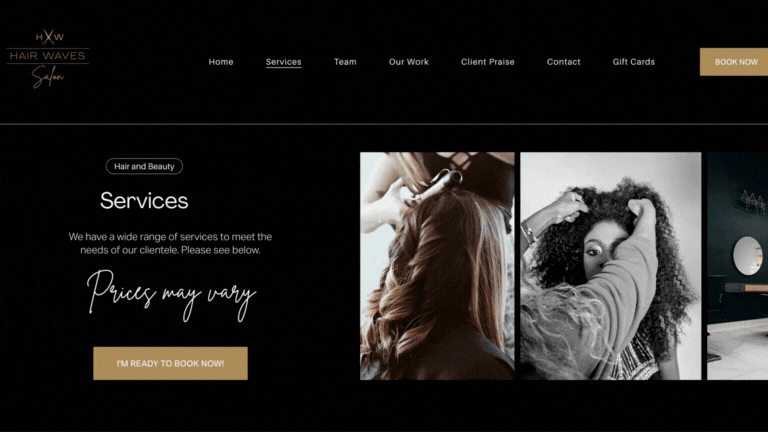 peritus designs - hair waves salon - home.gif