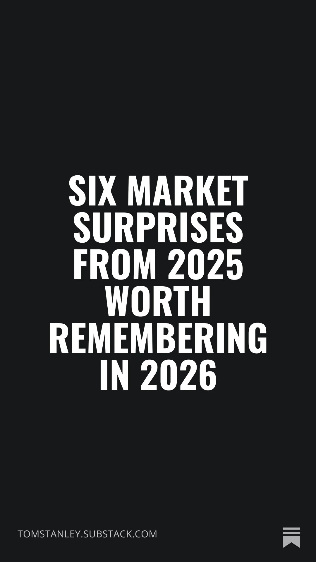       
  
    Recent market history continues to remind us how unreliable forecasts can be.   Inflation,  interest rates and sector performance all surprised investors, often in  ways few anticipated. The lesson is not to predict better, but to plan 