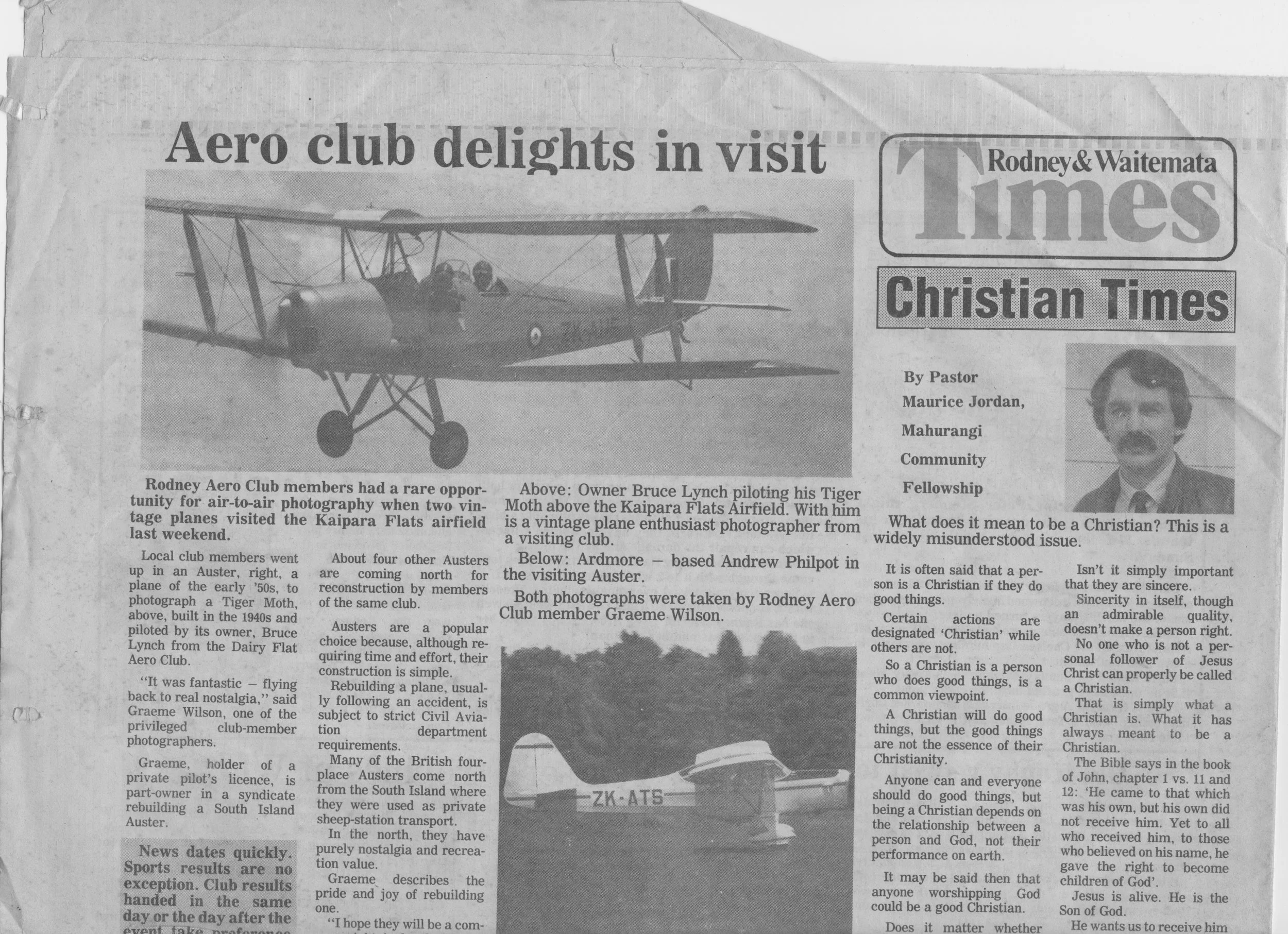 Rodney Times article