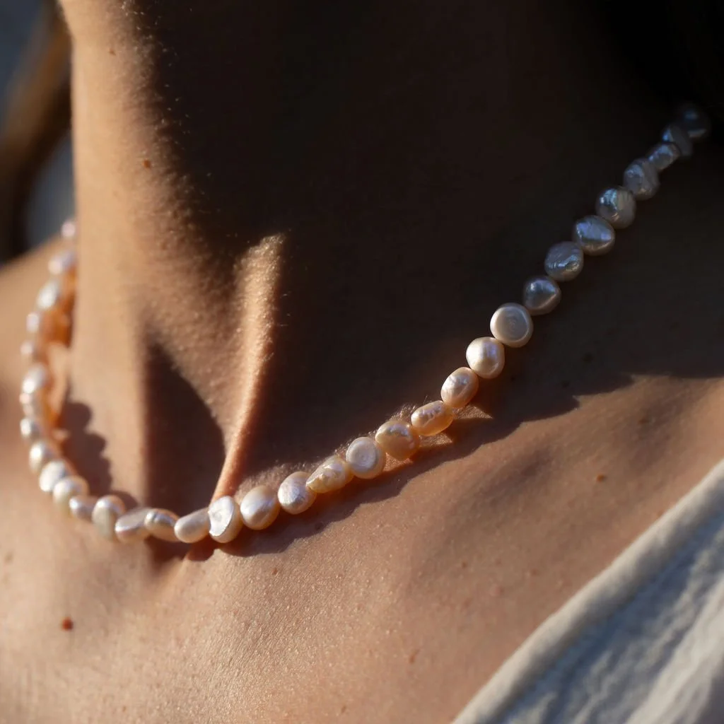 Flat Baroque Pearls