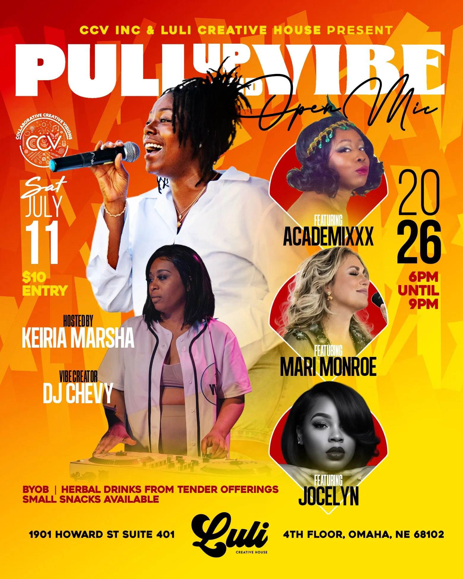 Pull Up and Vibe: Academixx, Jocelyn, & Mari Monroe