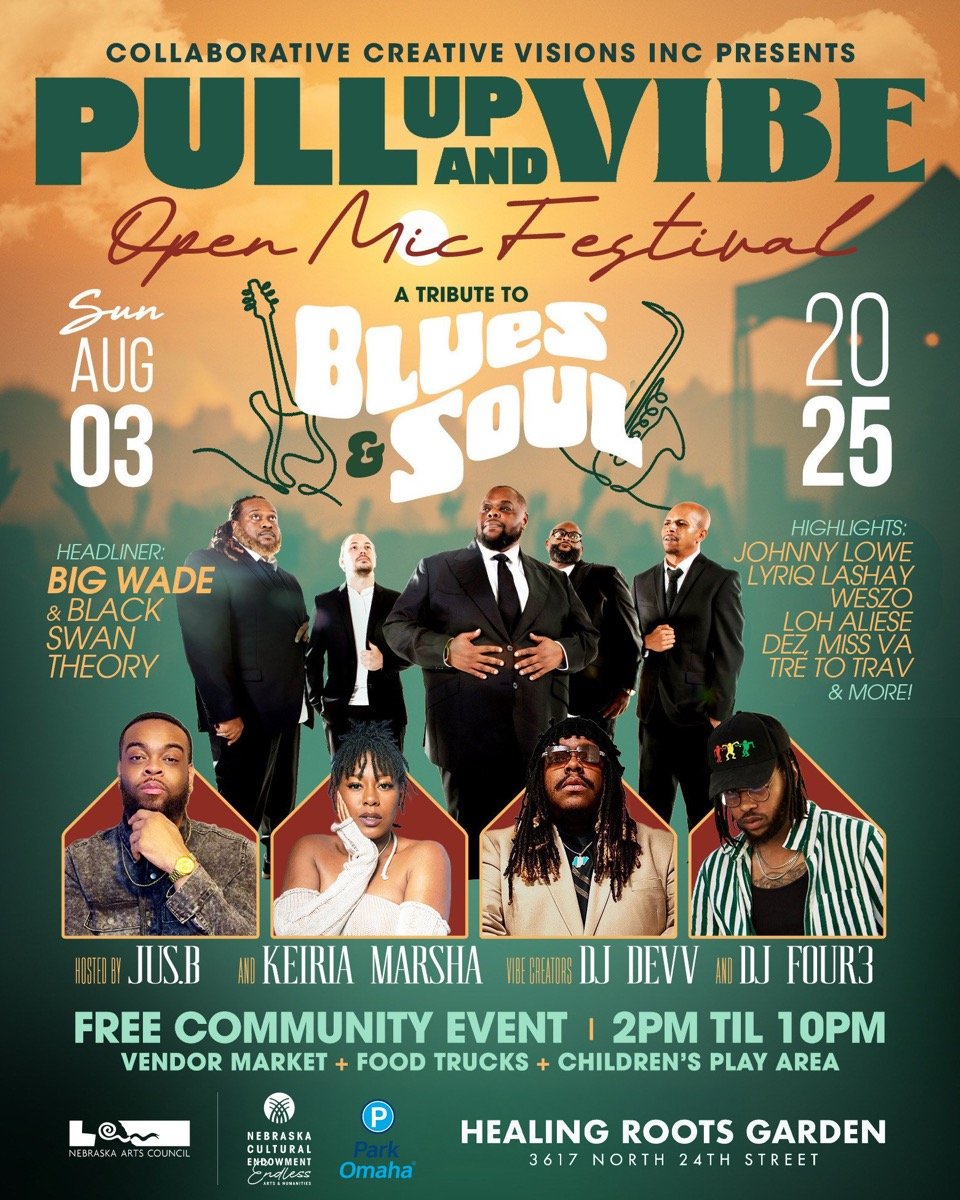 Pull Up and Vibe Open Mic Festival – A Tribute to North Omaha’s Blues and Soul