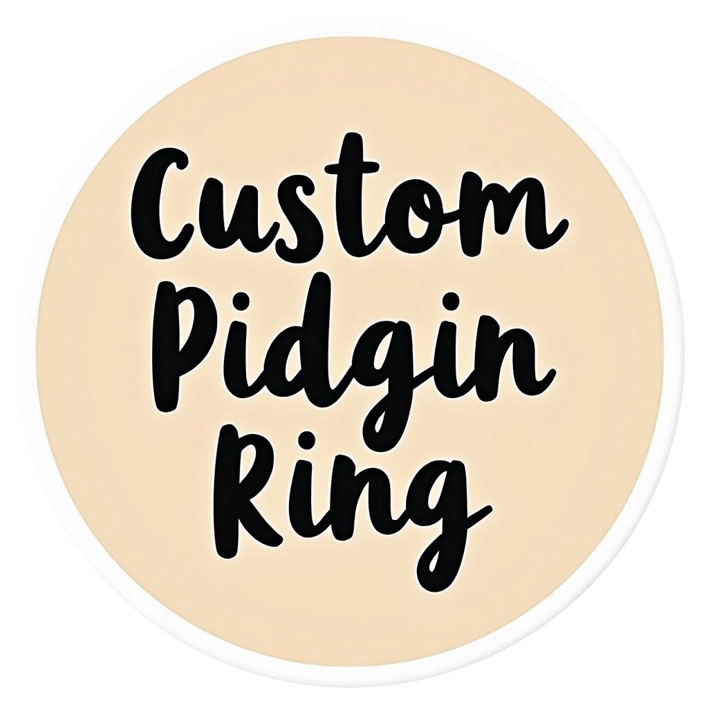 Custom Pidgin Word Ring