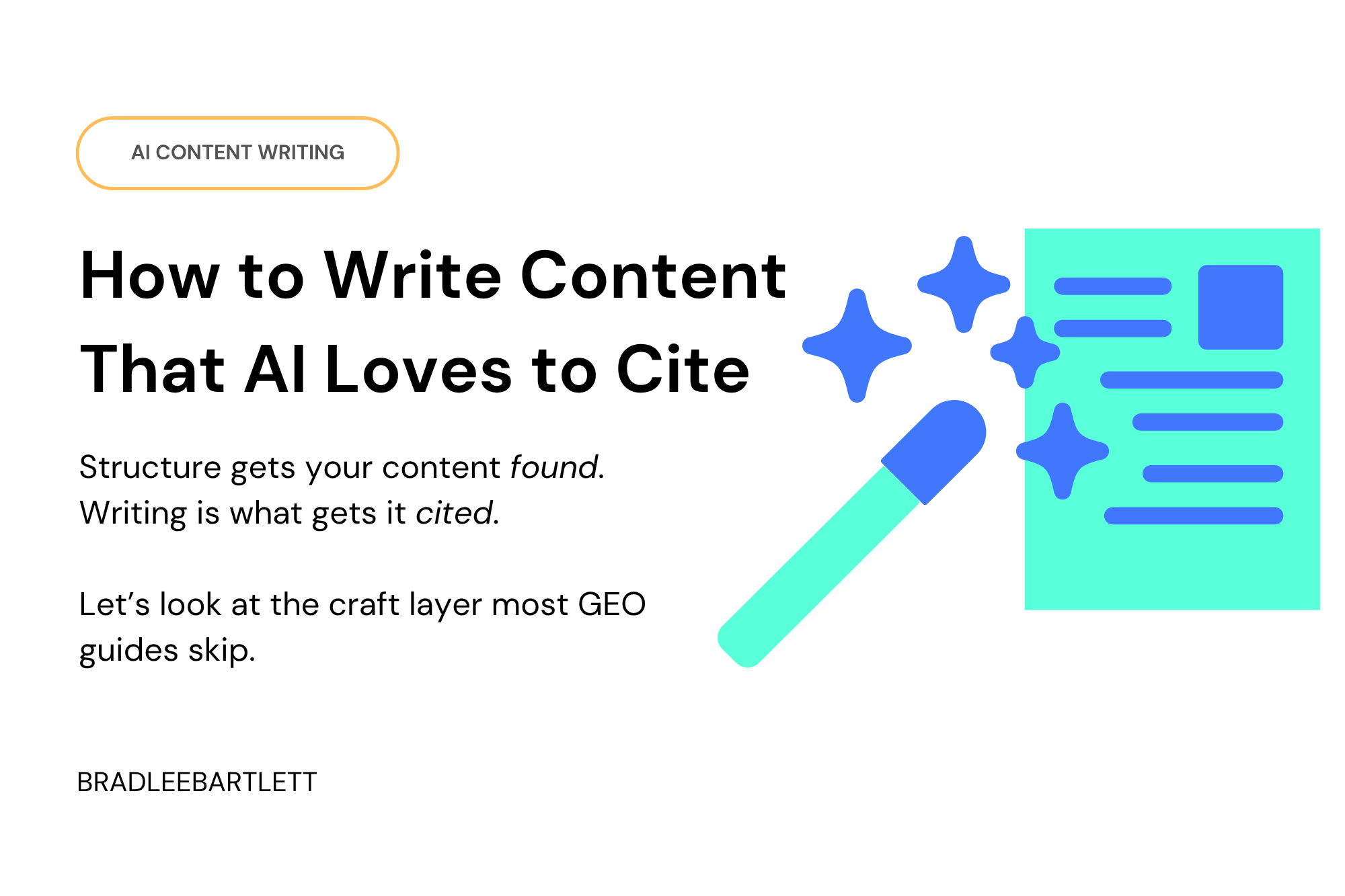 How to Write Content That Gets Cited by AI Systems
