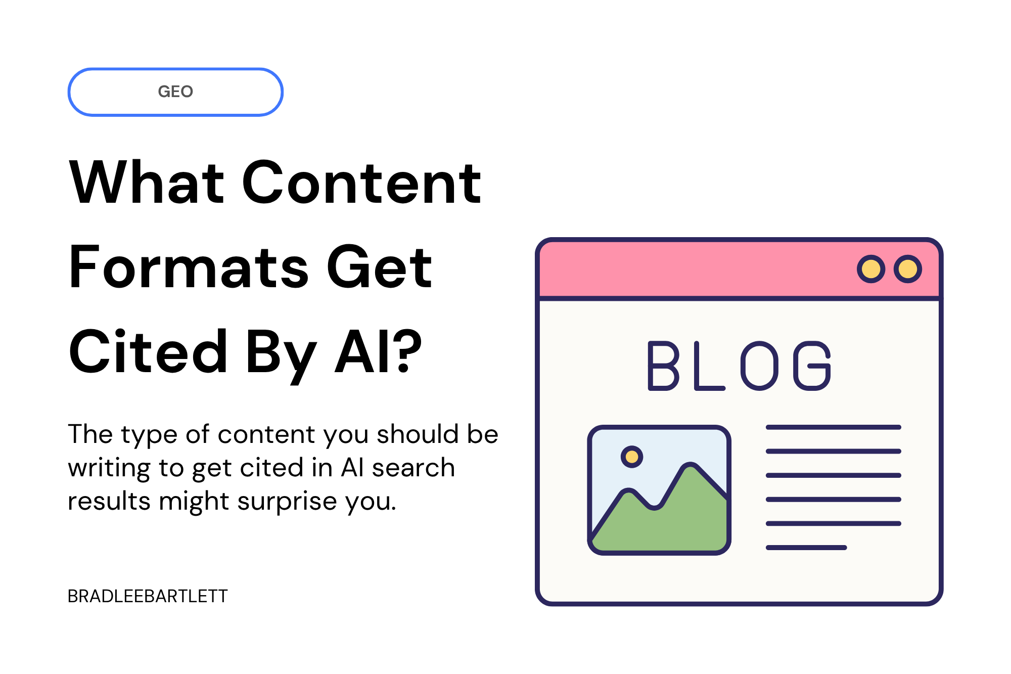 What Content Formats Get Cited Most Often by AI?