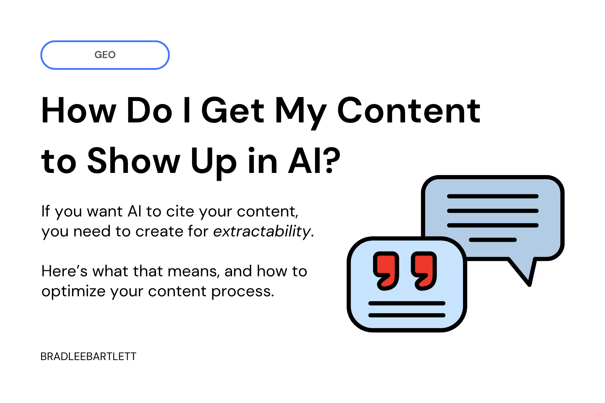 What Should I Include in My Content to Get Cited by AI?