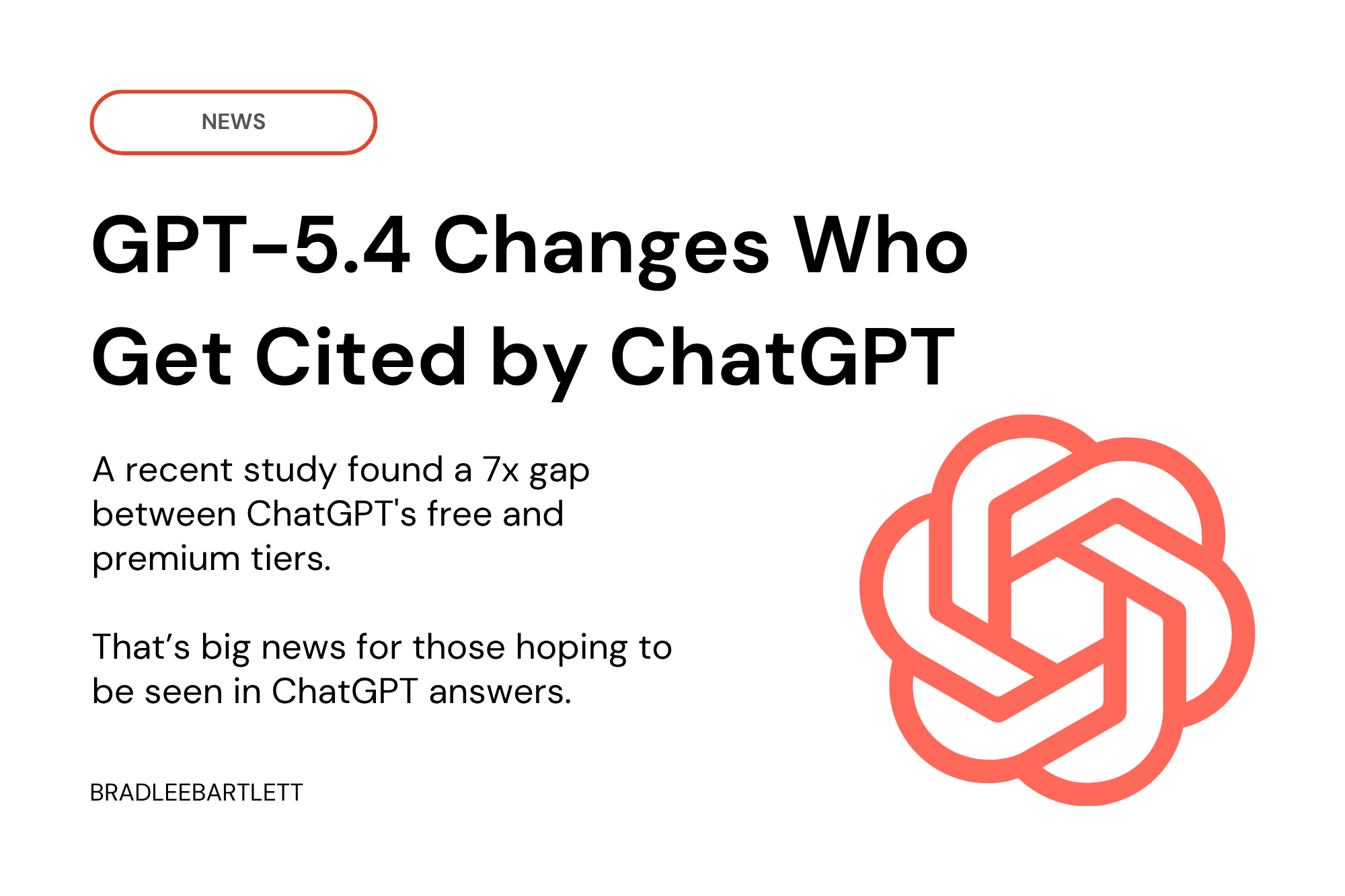 GPT-5.4 Changed Who Gets Cited in ChatGPT — And Most Brands Are Optimizing for the Wrong Model