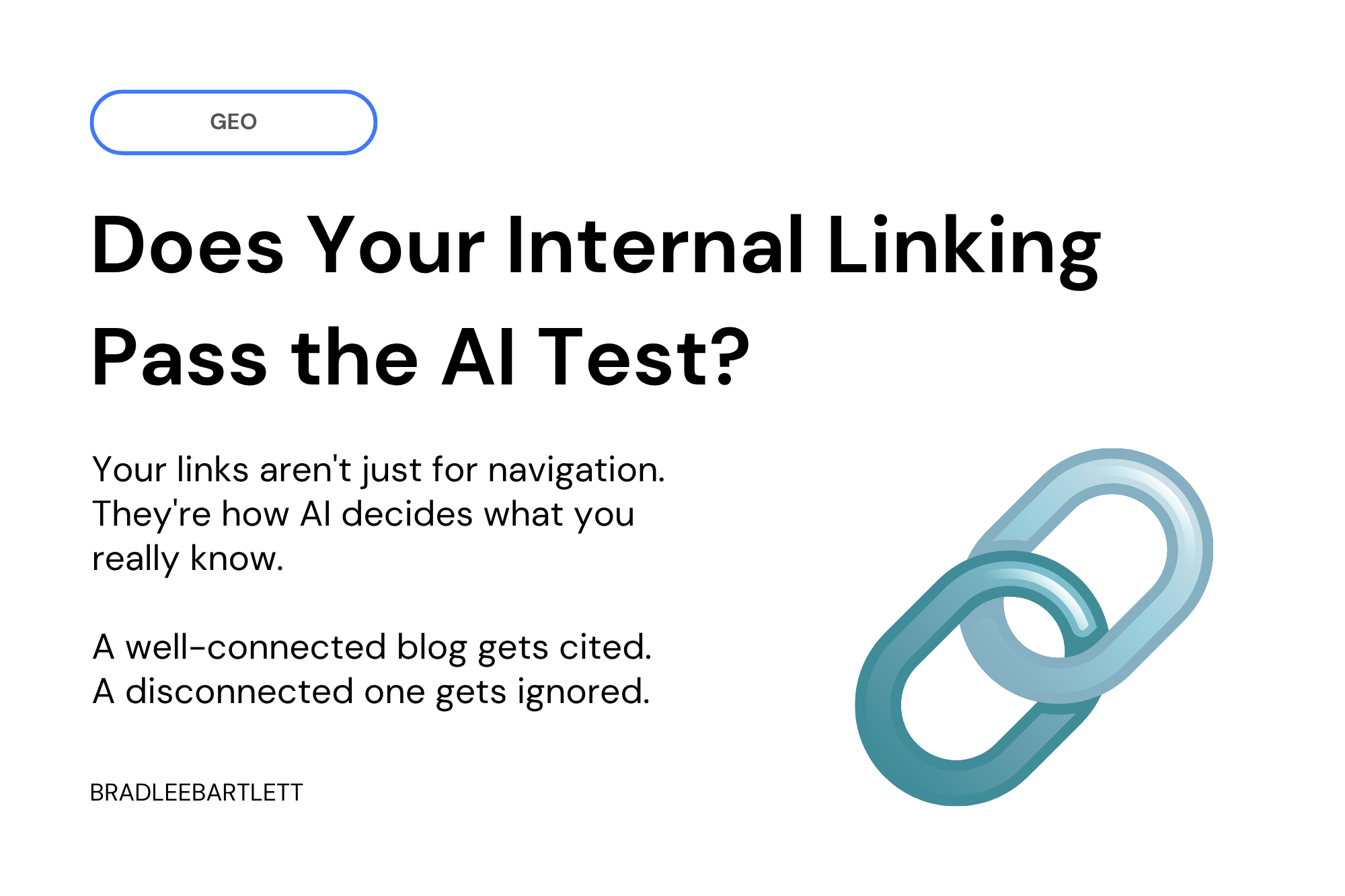 Does Your Internal Linking Pass the AI Test?