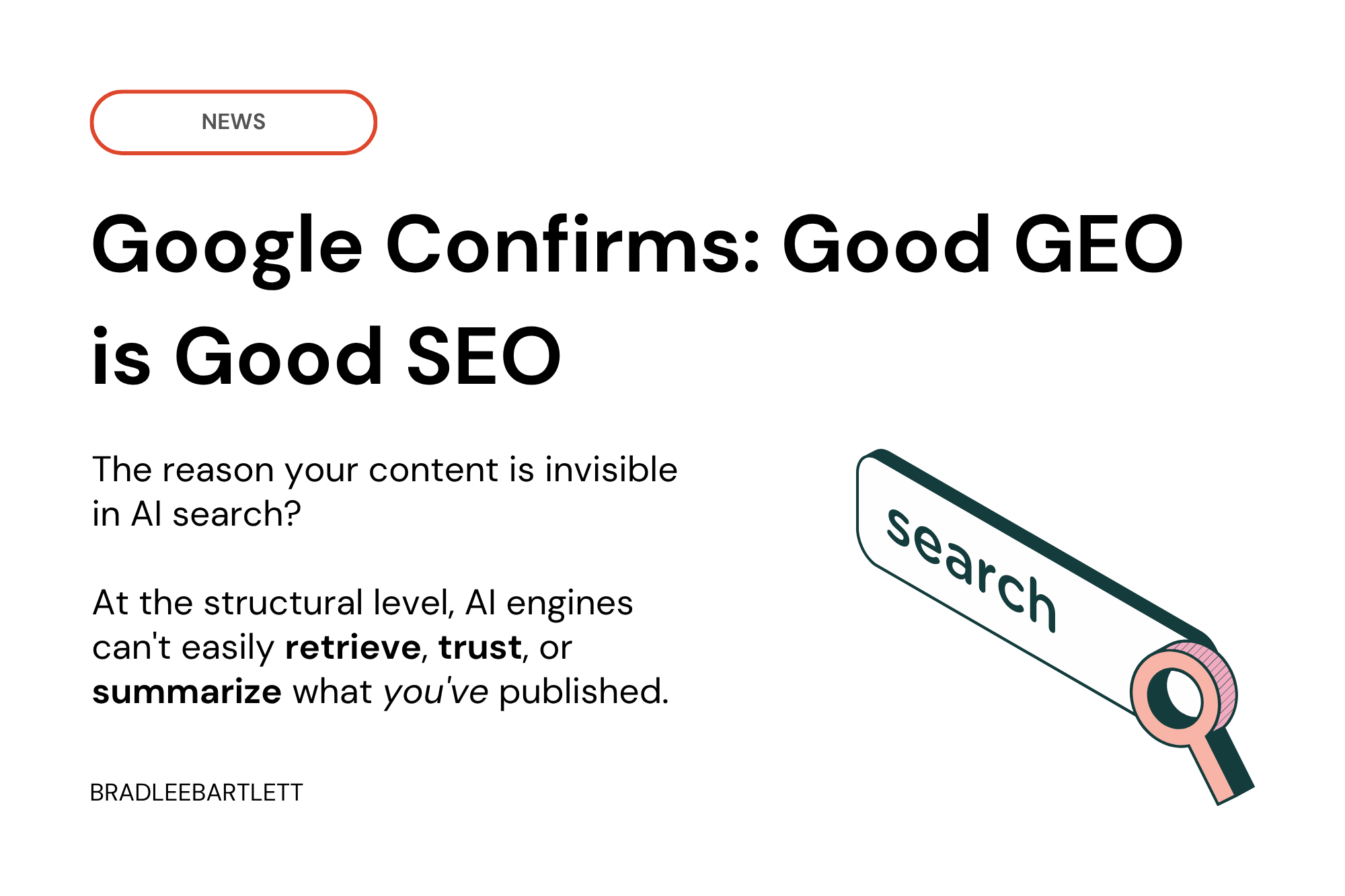 Google Just Confirmed GEO — But Strategy Still Wins