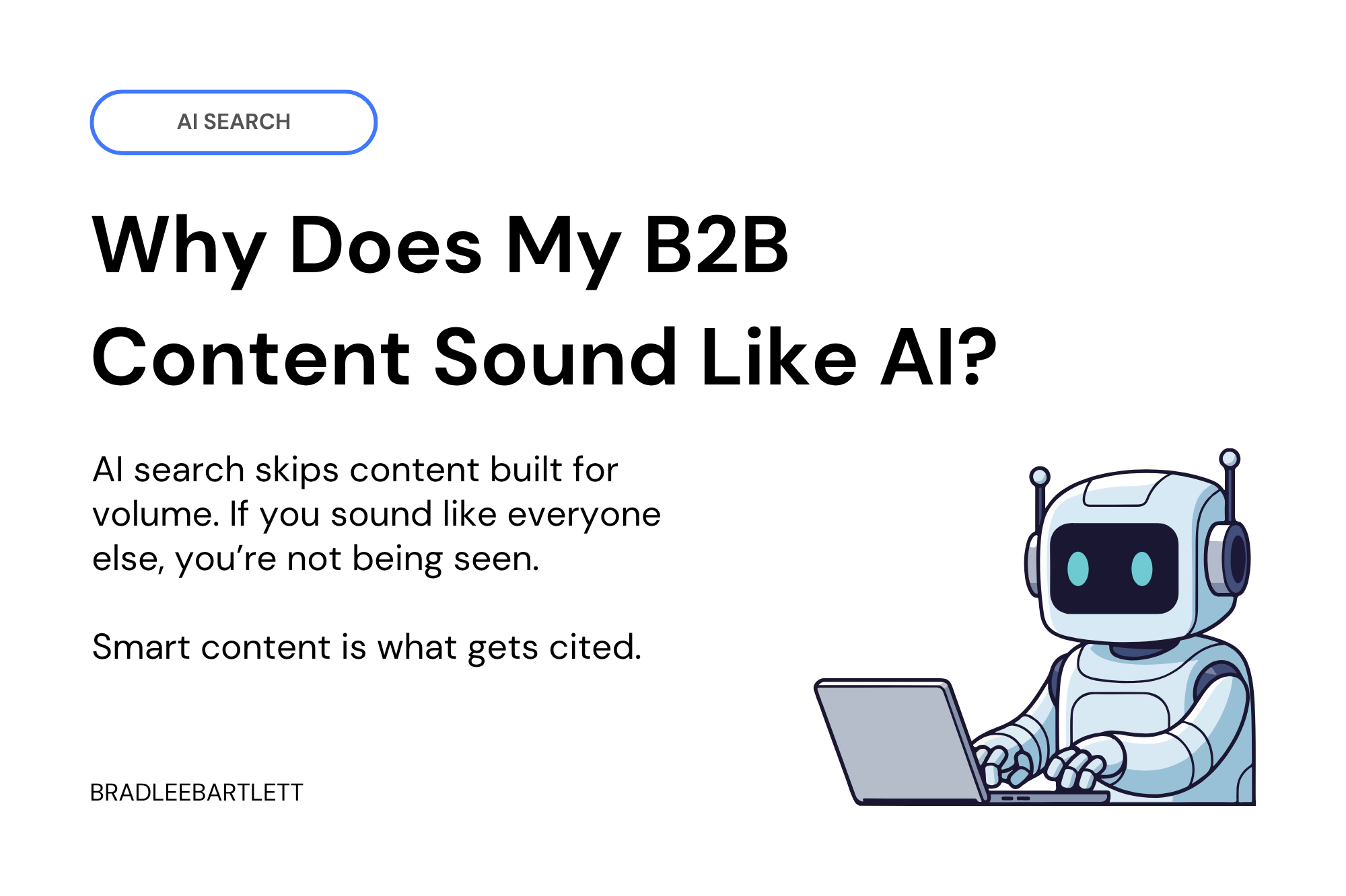 Why Your B2B Content Sounds Like ChatGPT Output (And the Fix That Works)