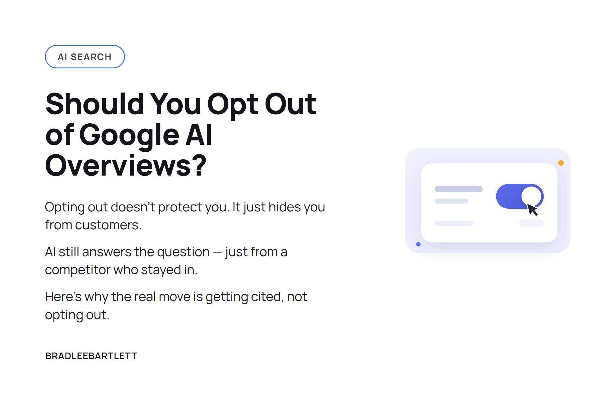 Should You Opt Out of Google AI Search Overviews?