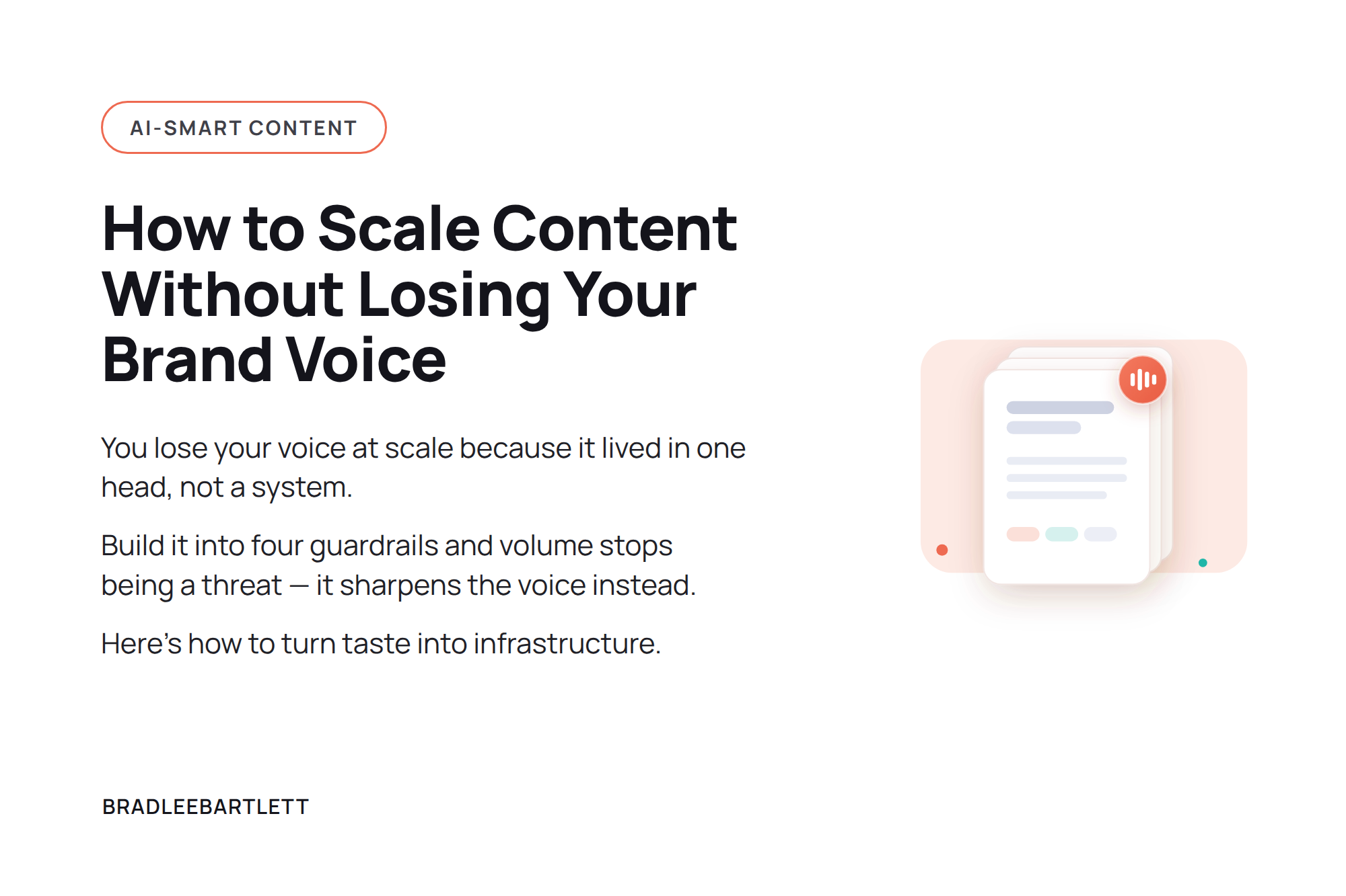 How to Scale Content Without Losing Your Brand Voice