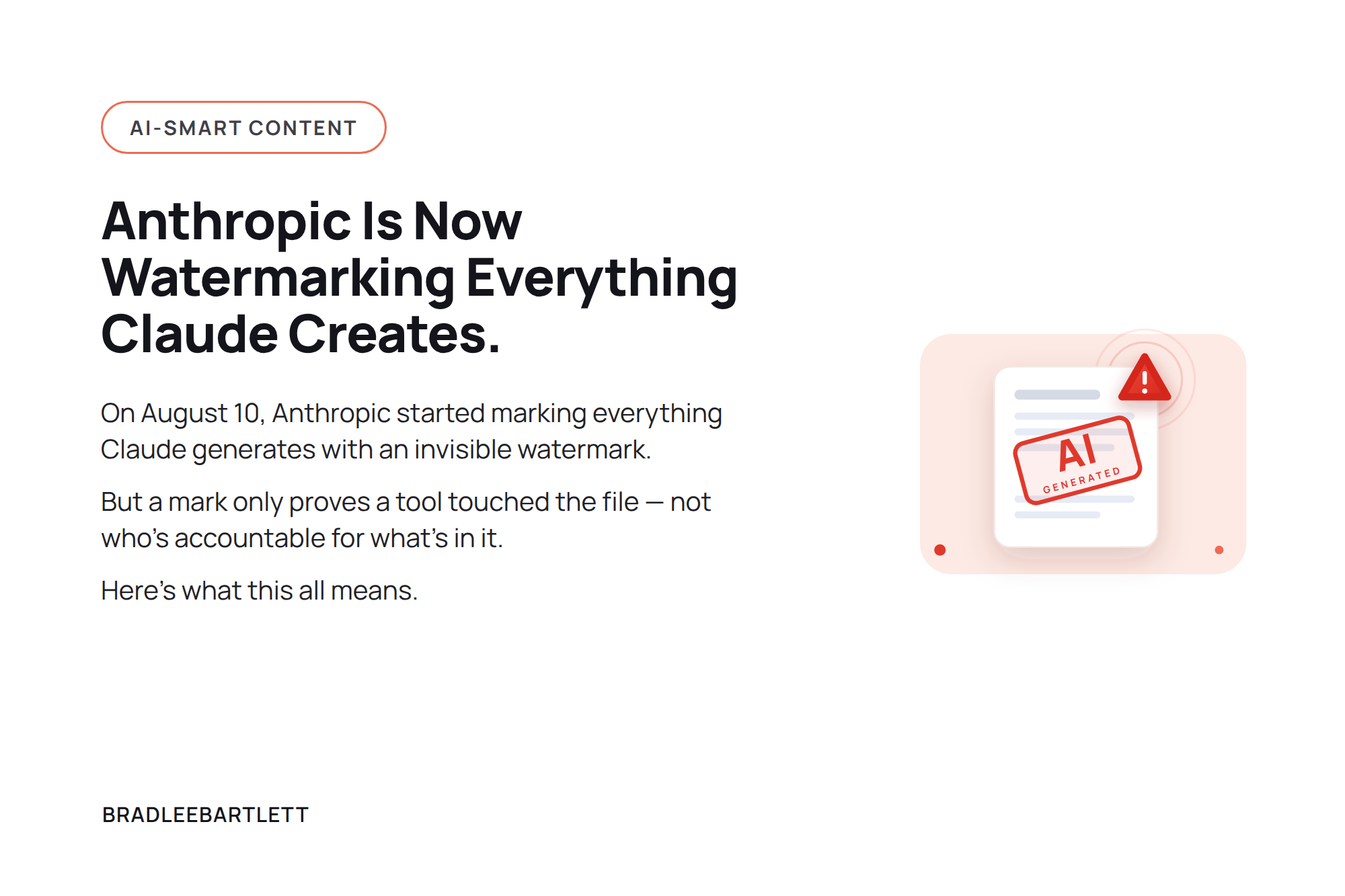 Is Anthropic Adding an “AI made this!” Watermark into Claude-Created Content?