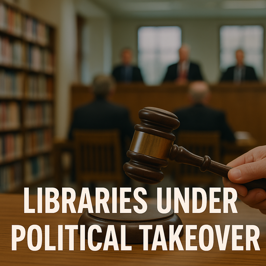 LTE: Libraries Under Right Wing Political Takeover