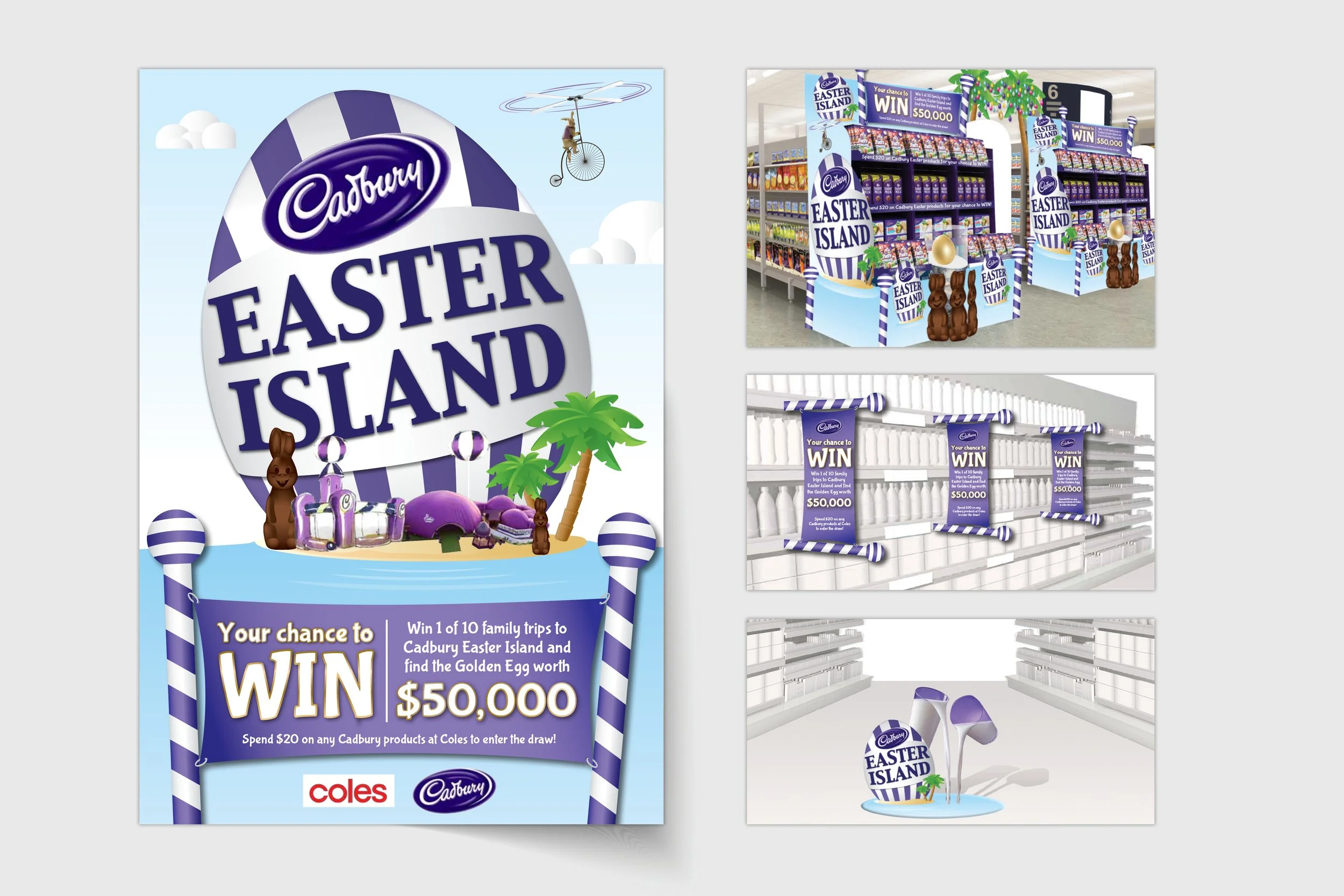 Point of sale - Cadbury | Coles
