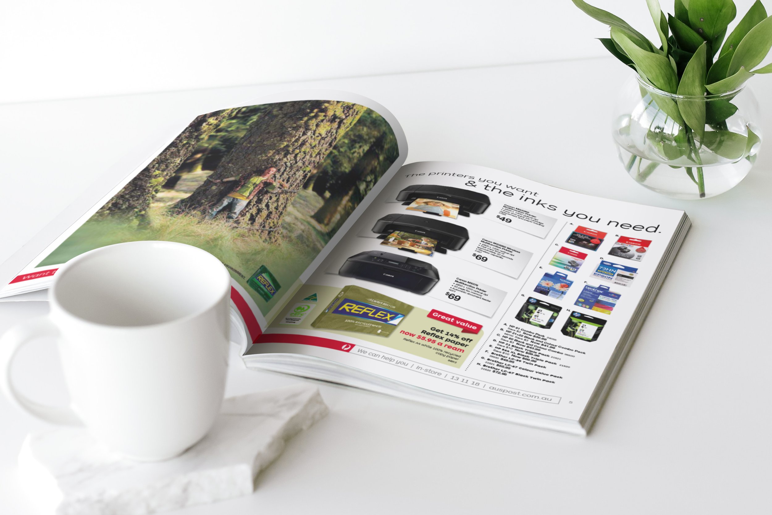 Magazine design & production - Australia Post
