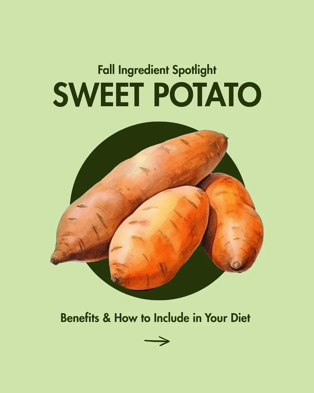 Sweet, savory, and so versatile ✨🍠 

Sweet potatoes aren&rsquo;t just a cozy fall favorite, they&rsquo;re a nutrient powerhouse that deserves a spot in your weekly meals. Whether you&rsquo;re craving something crispy, creamy, or comforting, they can