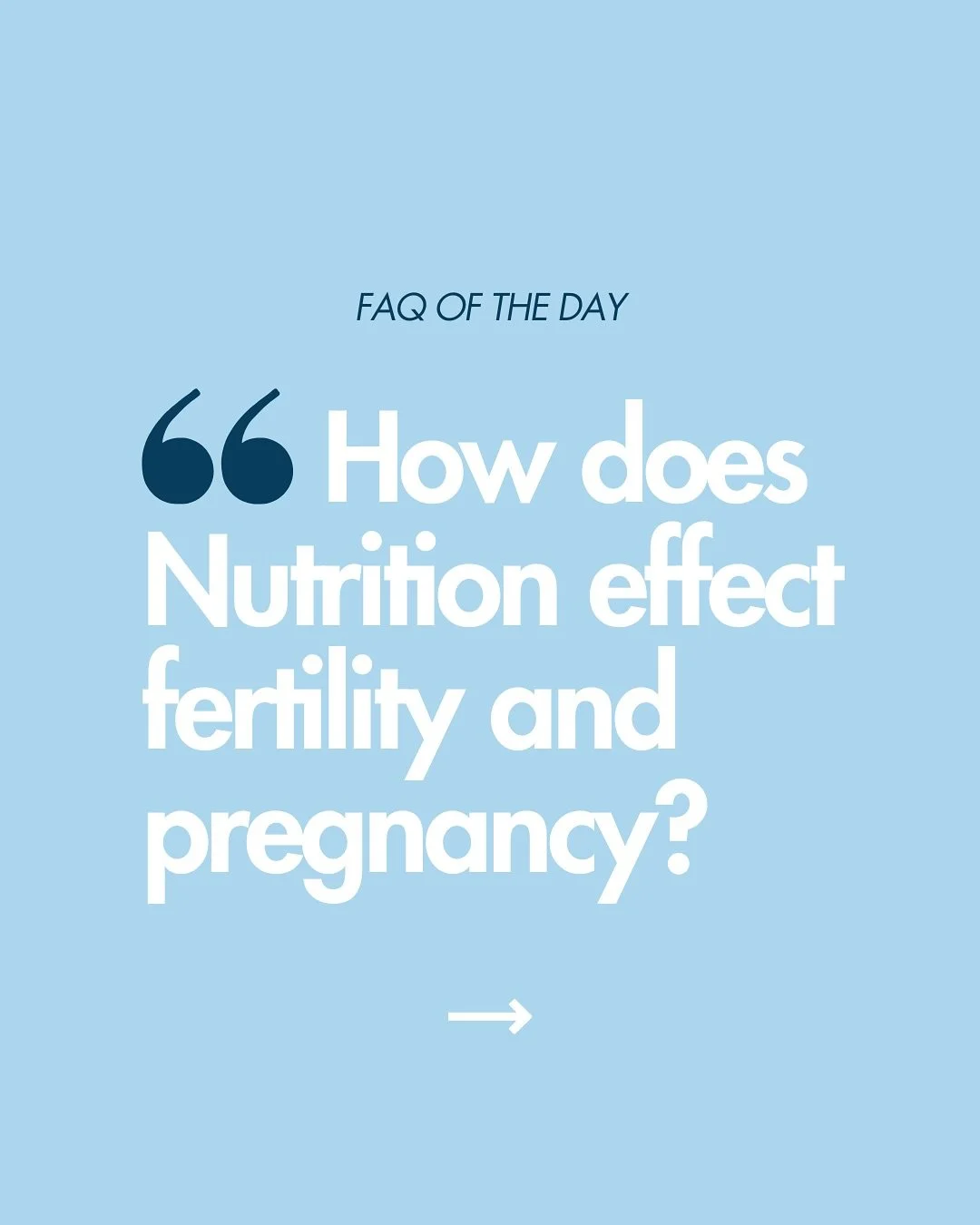 Fertility isn&rsquo;t just about the moment you&rsquo;re ready to conceive&mdash;it&rsquo;s about building a strong foundation well before. 🌱 The foods you eat, the nutrients you prioritize, and the lifestyle habits you create can all play a role in