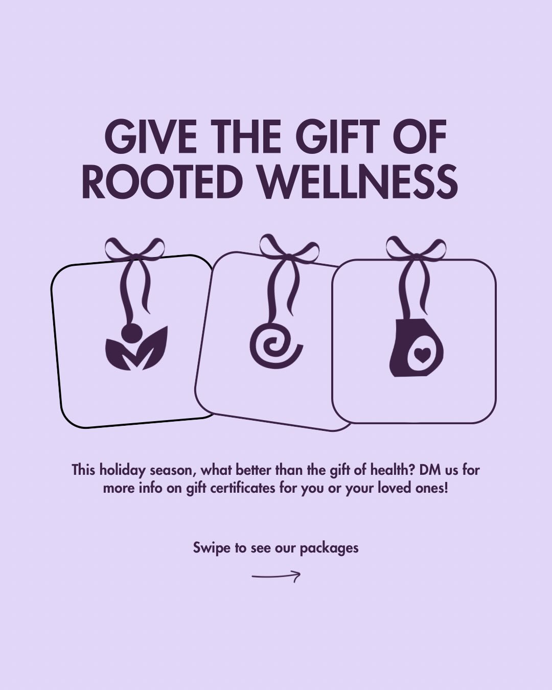 Give the gift of good health this holiday season 🎁✨

Whether you&rsquo;re looking for general wellness, fertility, pre or post natal support, our nutrition packages meet you exactly where you are.

From targeted, results-driven support to deeper, on