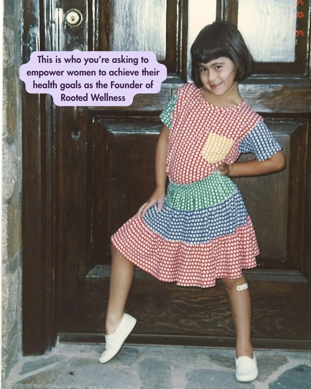 We had to hop on this trend 🥺 - the ladies behind Rooted Wellness 💜