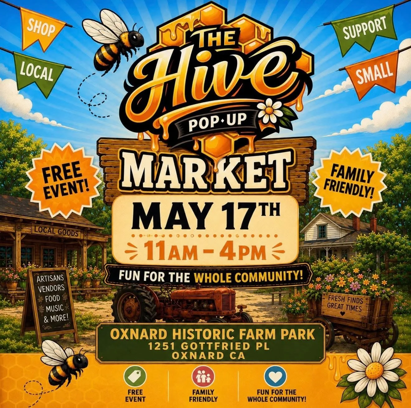 Hives Pop Up Market