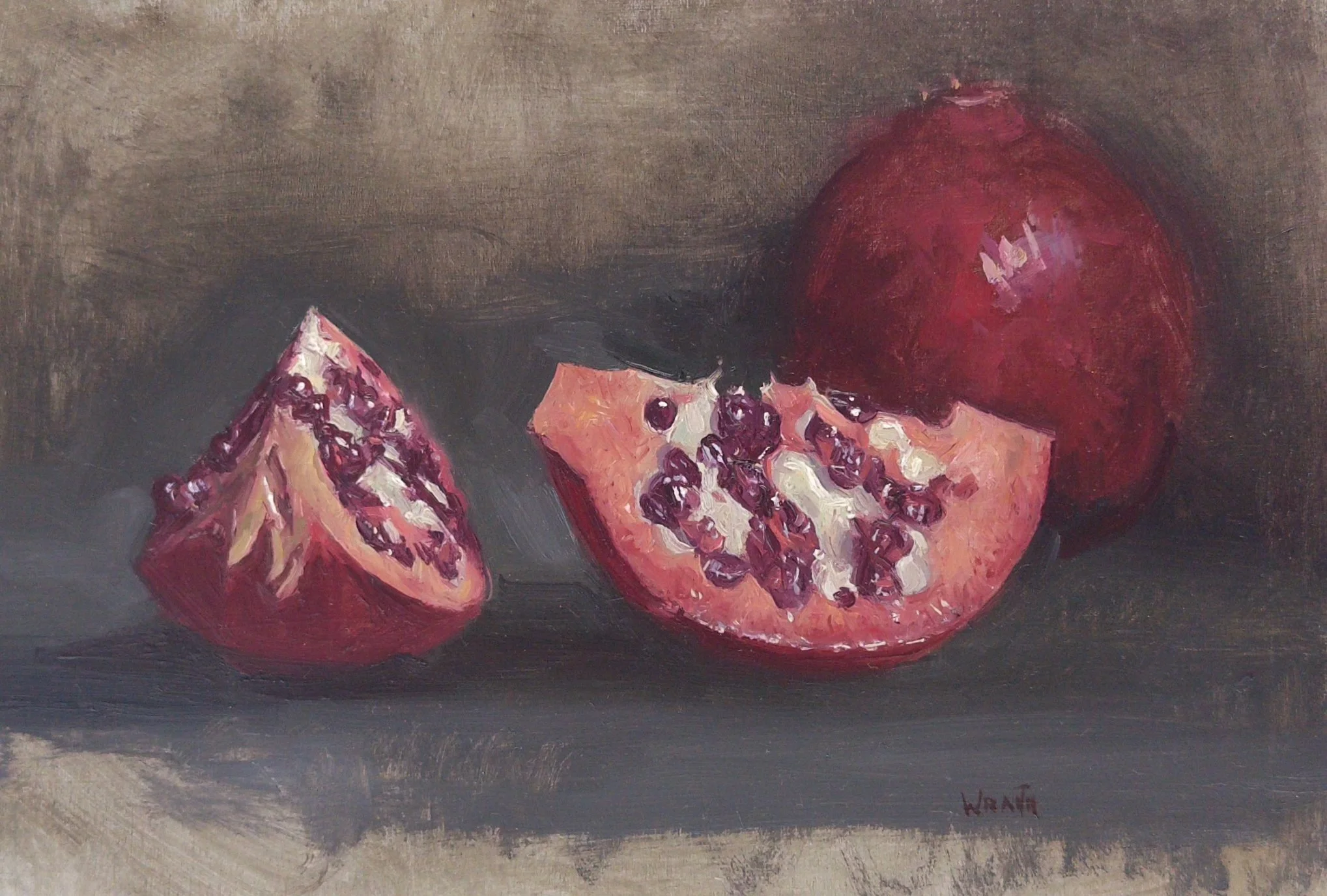 Pomegranites 6" x9" 