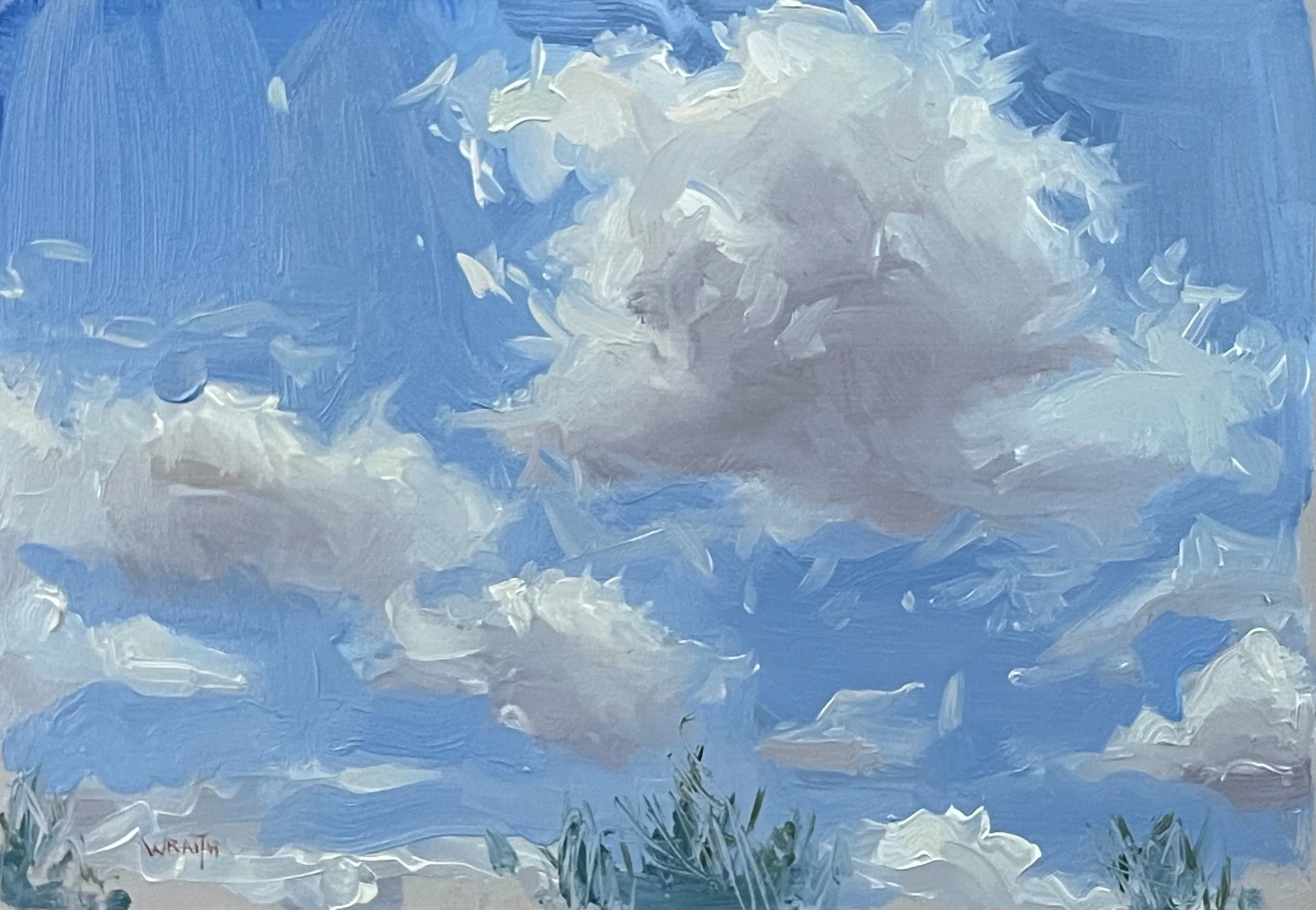 Clouds 6" x *8"