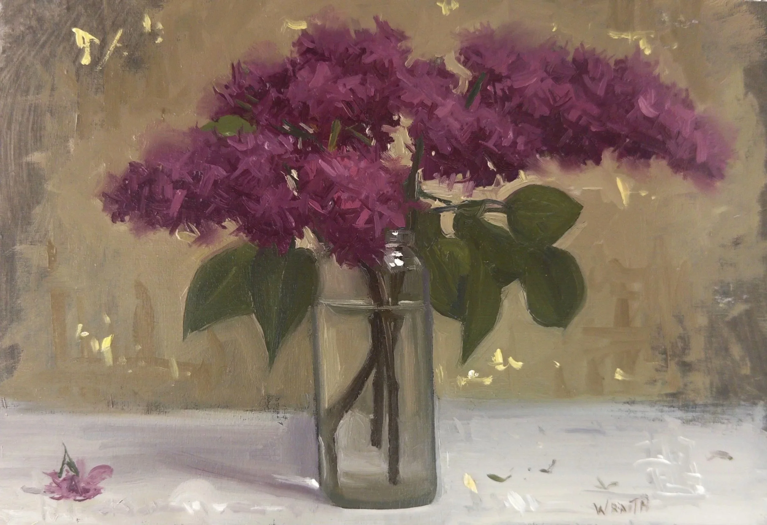 Lilacs 1  - 6" x 8" - £1850