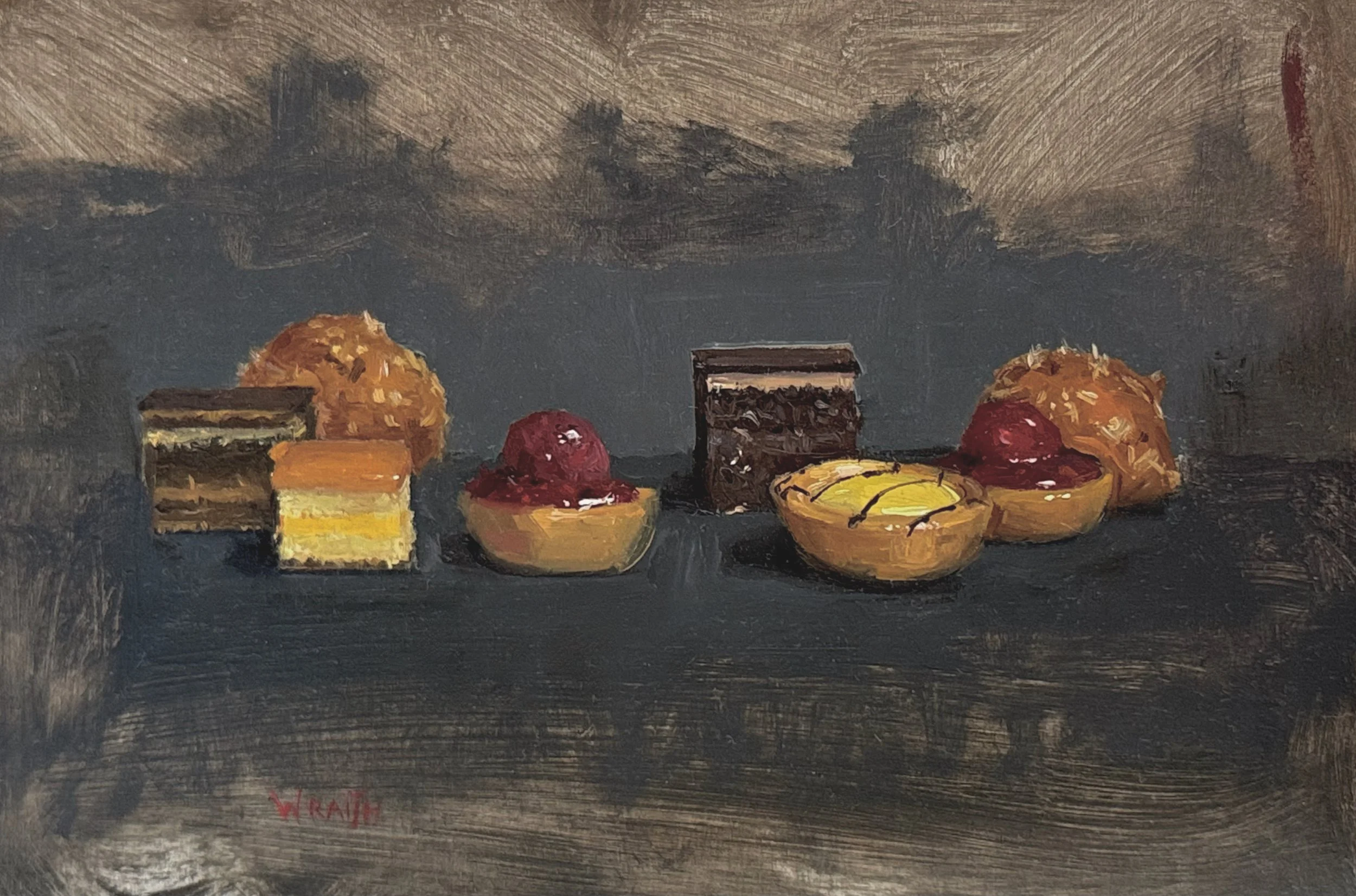 Petits fours 6" x 8"