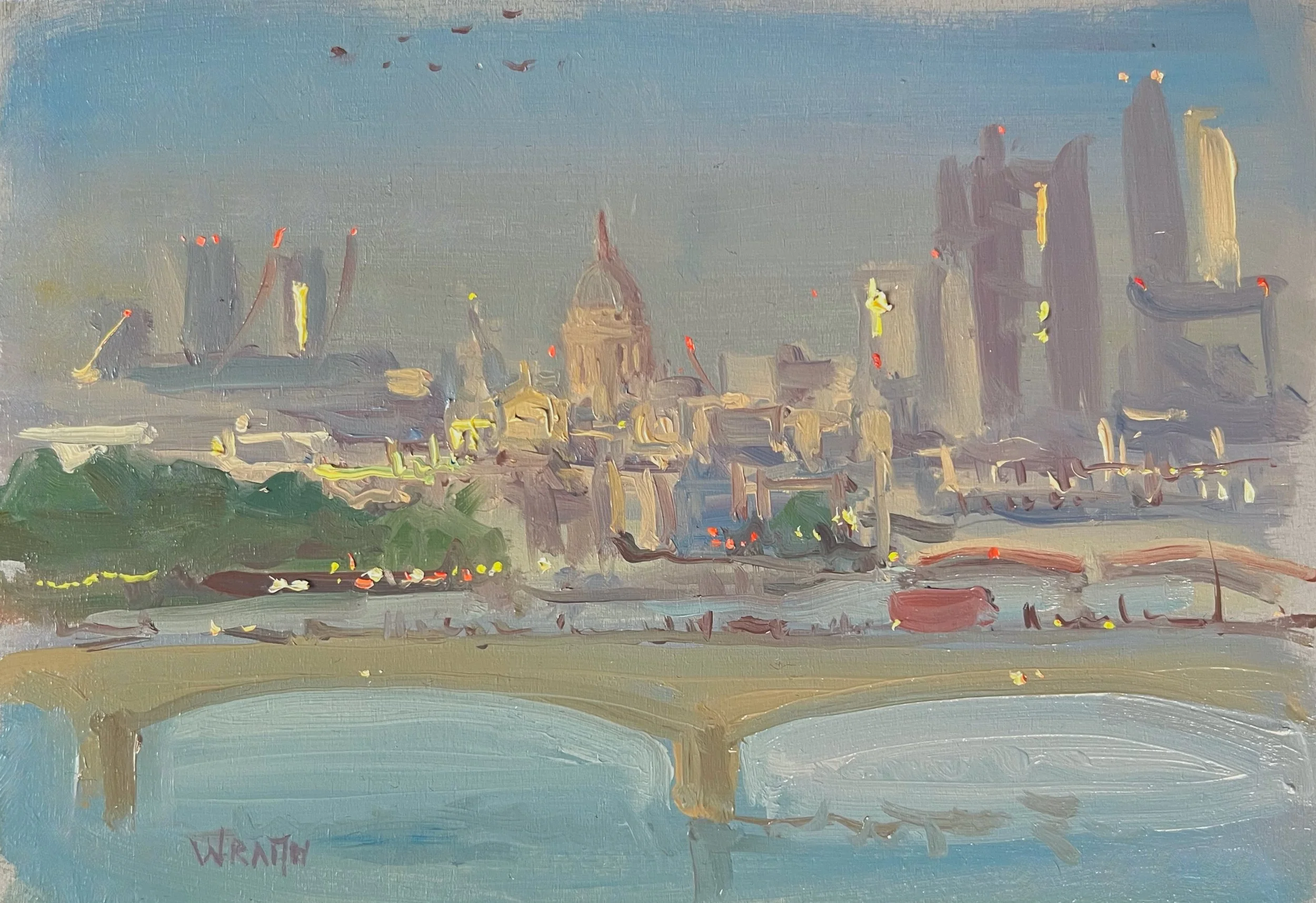 Waterloo Sunset 6" x 8"