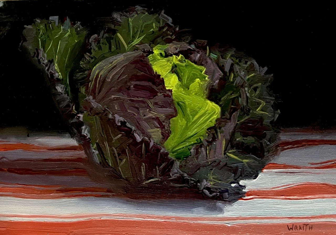 Cabbage  6 " x 8" - £1850