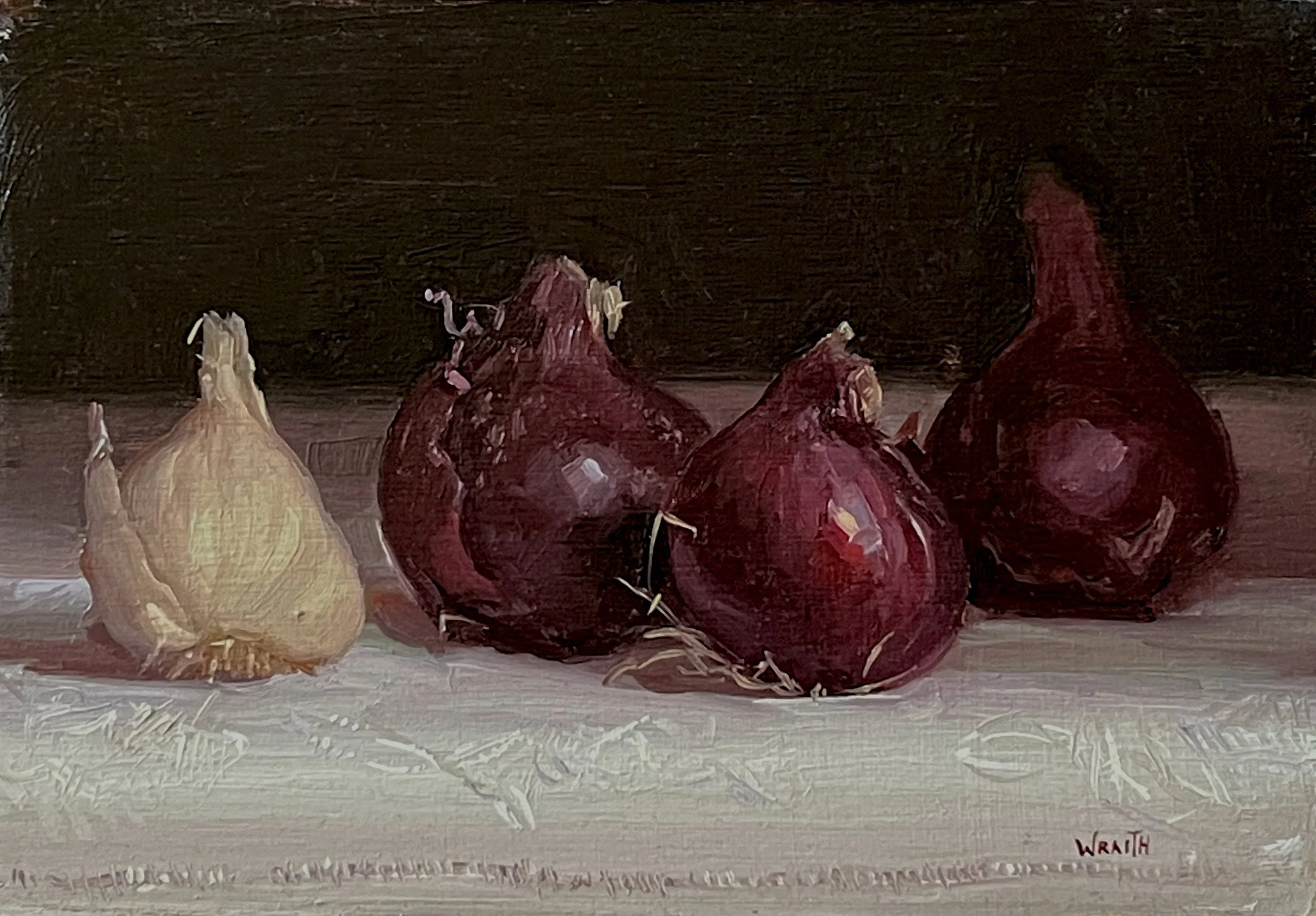 Garlic and Onions - 6" x 8"