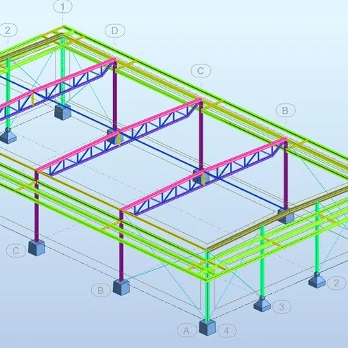 Stålstomme framtagen till kund.