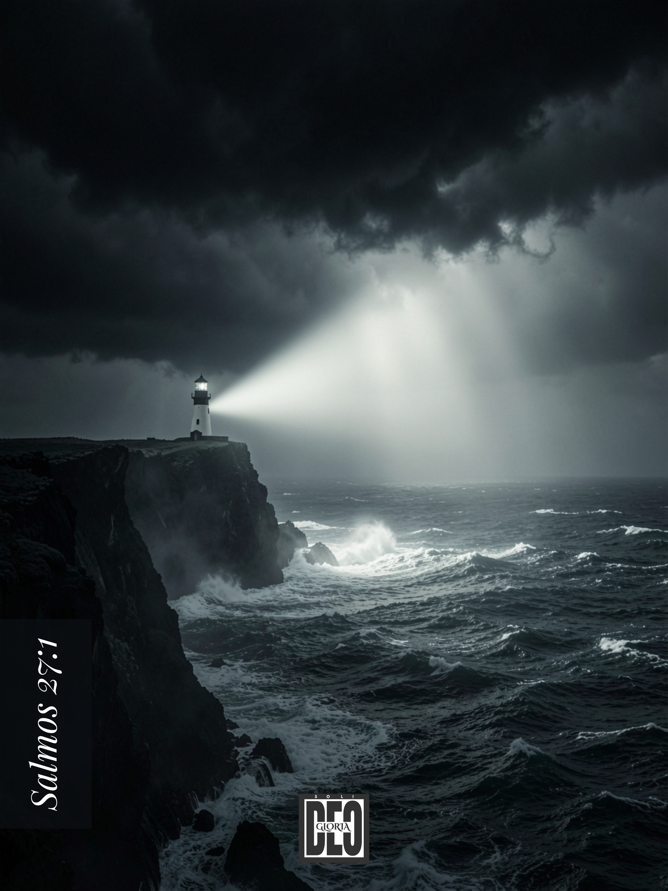 
"Jehová es mi luz y mi salvación; ¿de quién temeré? Jehová es la fortaleza de mi vida; ¿de quién he de atemorizarme?"