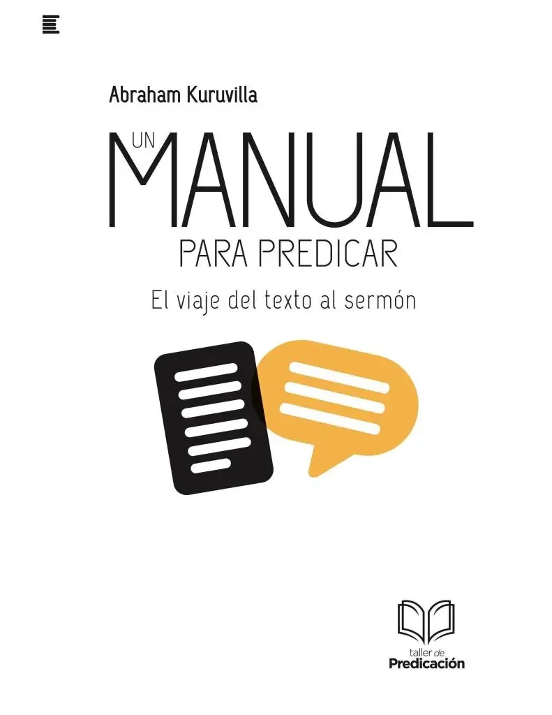 Un manual para predicar.