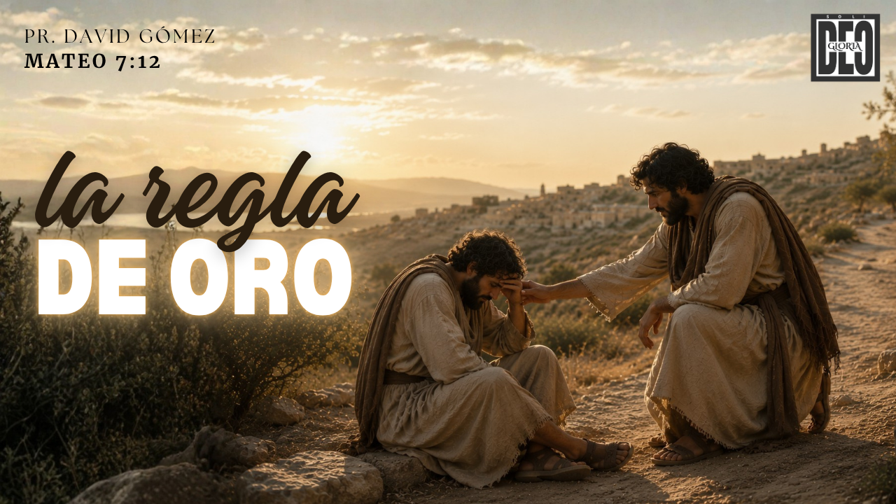 La regla de oro en Mateo 7:12. Serie de sermones: El Sermón del Monte. Predicación de Iglesia Soli Deo Gloria del pastor David Gómez. #ISDG