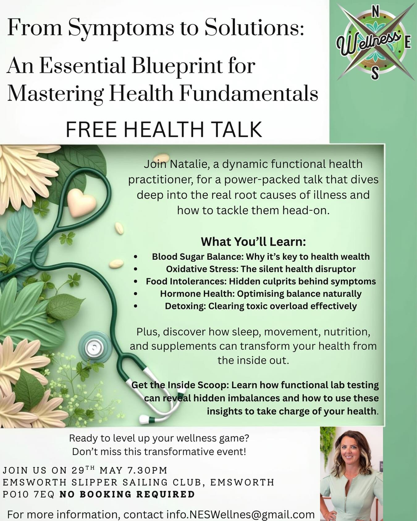 🚨 Health Talk Alert! 🚨
Are you ready to uncover the root causes of lingering health issues? Join me for From Symptoms to Solutions: The Blueprint for Health Fundamentals.

We&rsquo;re diving into practical strategies to balance blood sugars, detox 