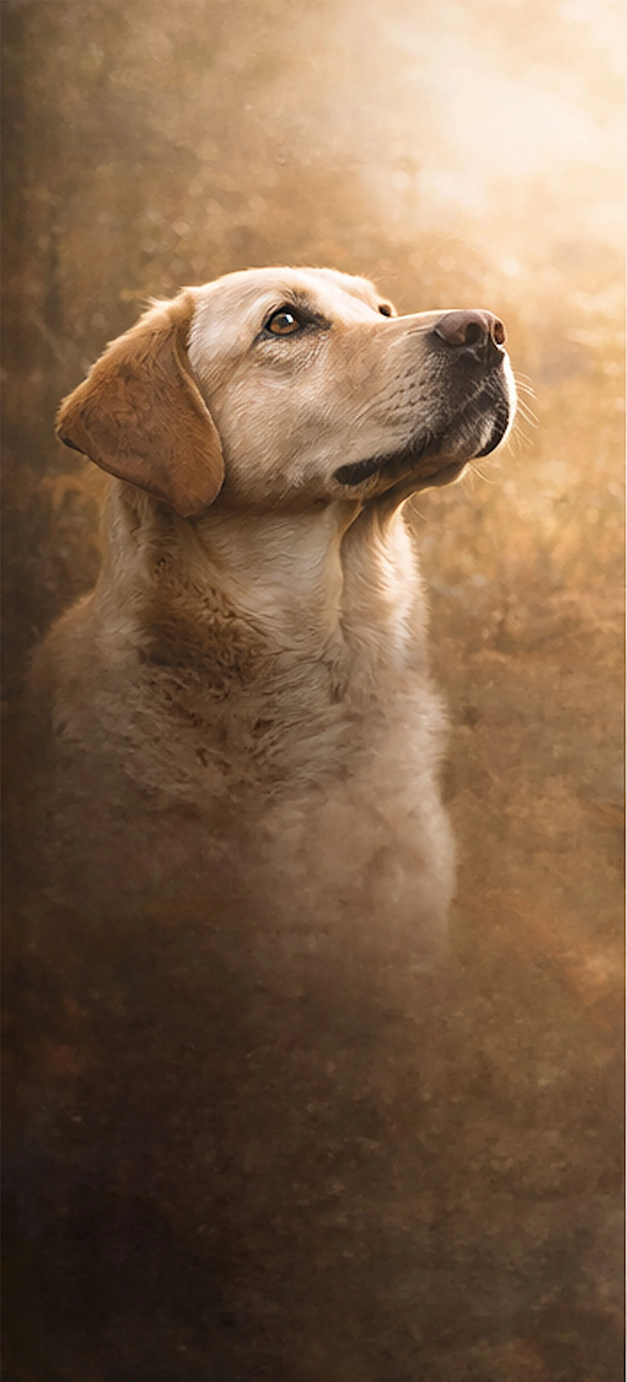 Golden Labrador woodland photography session chichester west sussex