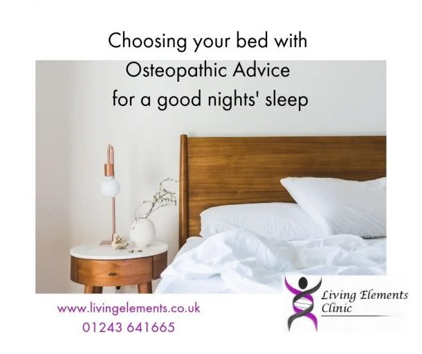Choosing your bed – osteopathic advice