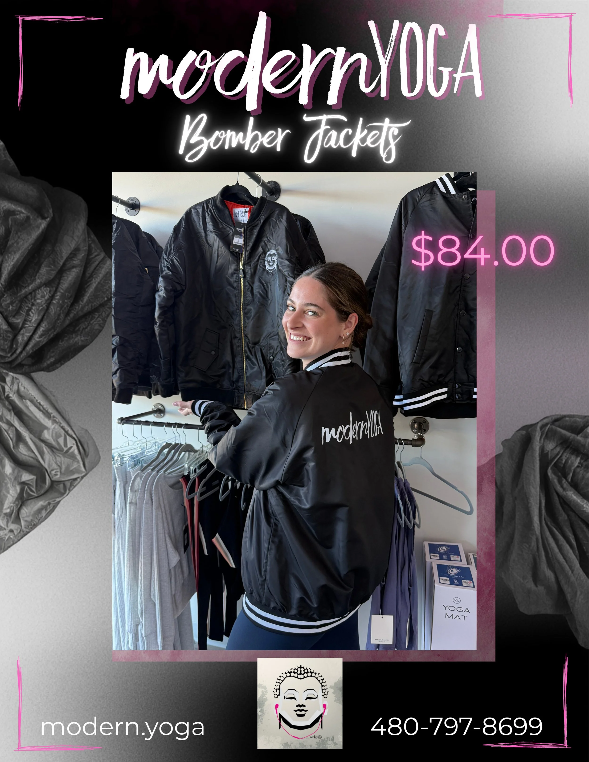 Modern Yoga Bomber Jackets