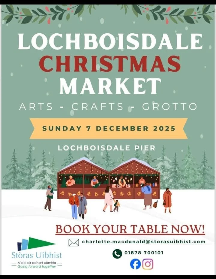 Re-Store at Lochboisdale Christmas Market
