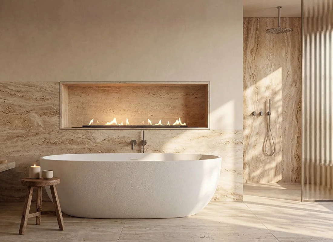 Indbygget Denver bioethanolbrænder