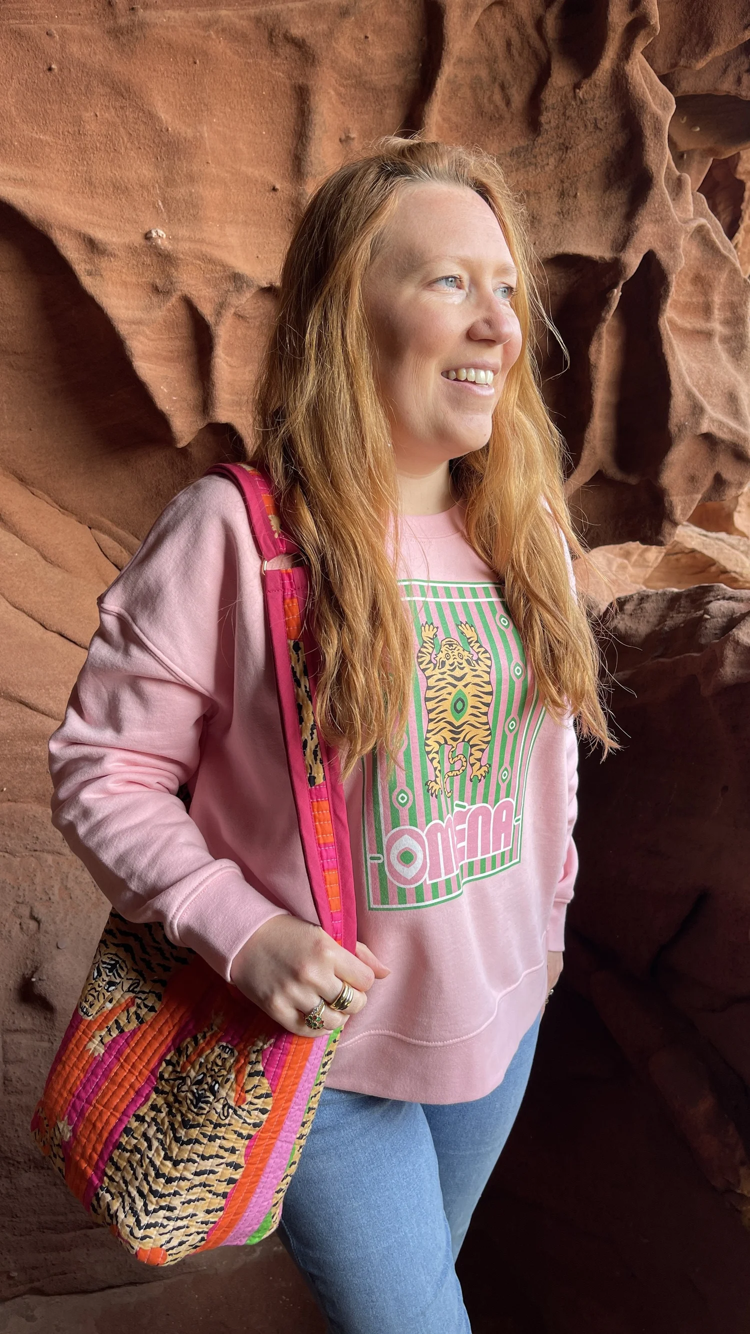 Sac bourse matelassé et réversible Avi — Omèna - Main Image