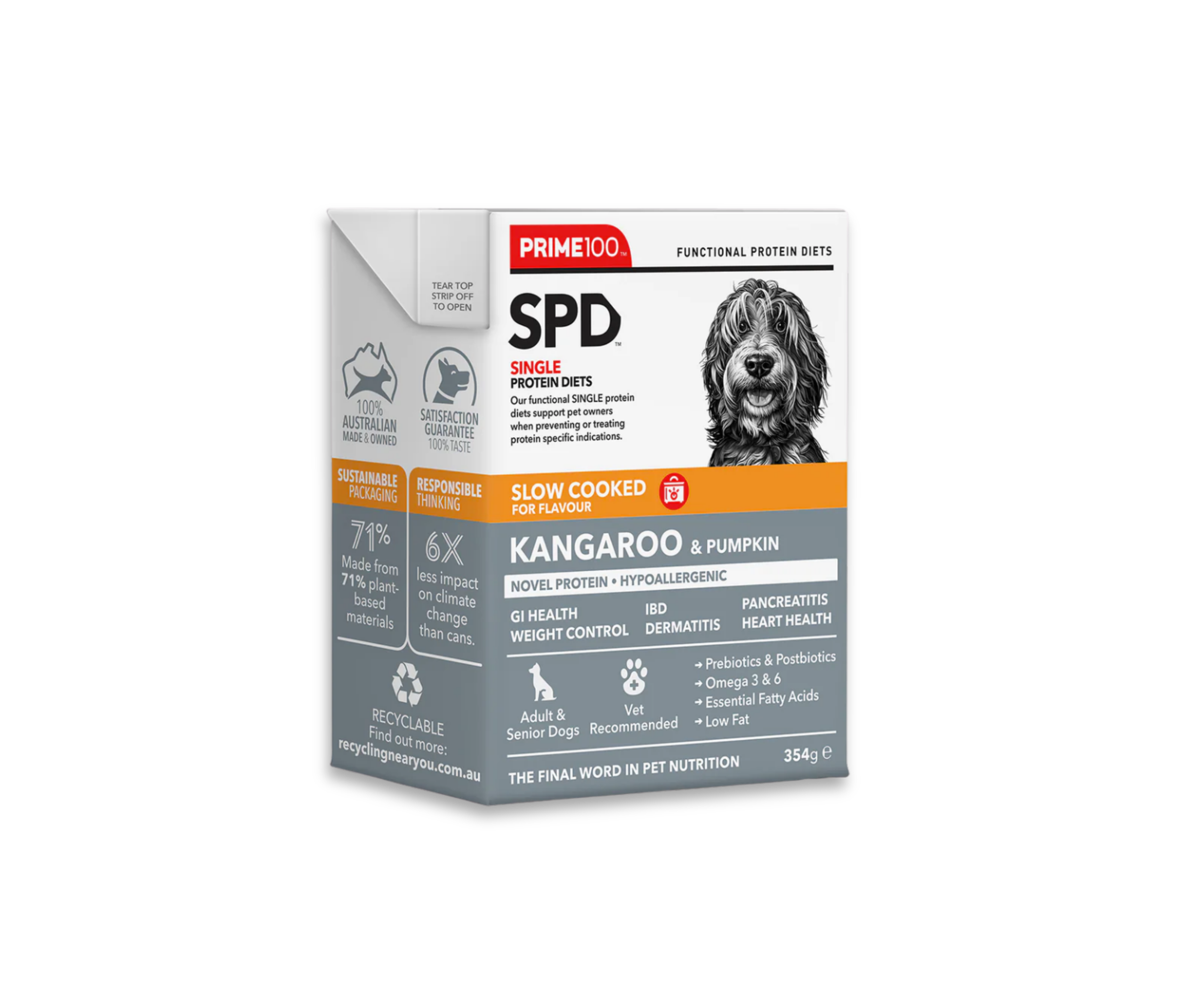 SPD™ Slow Cooked Kangaroo & Pumpkin