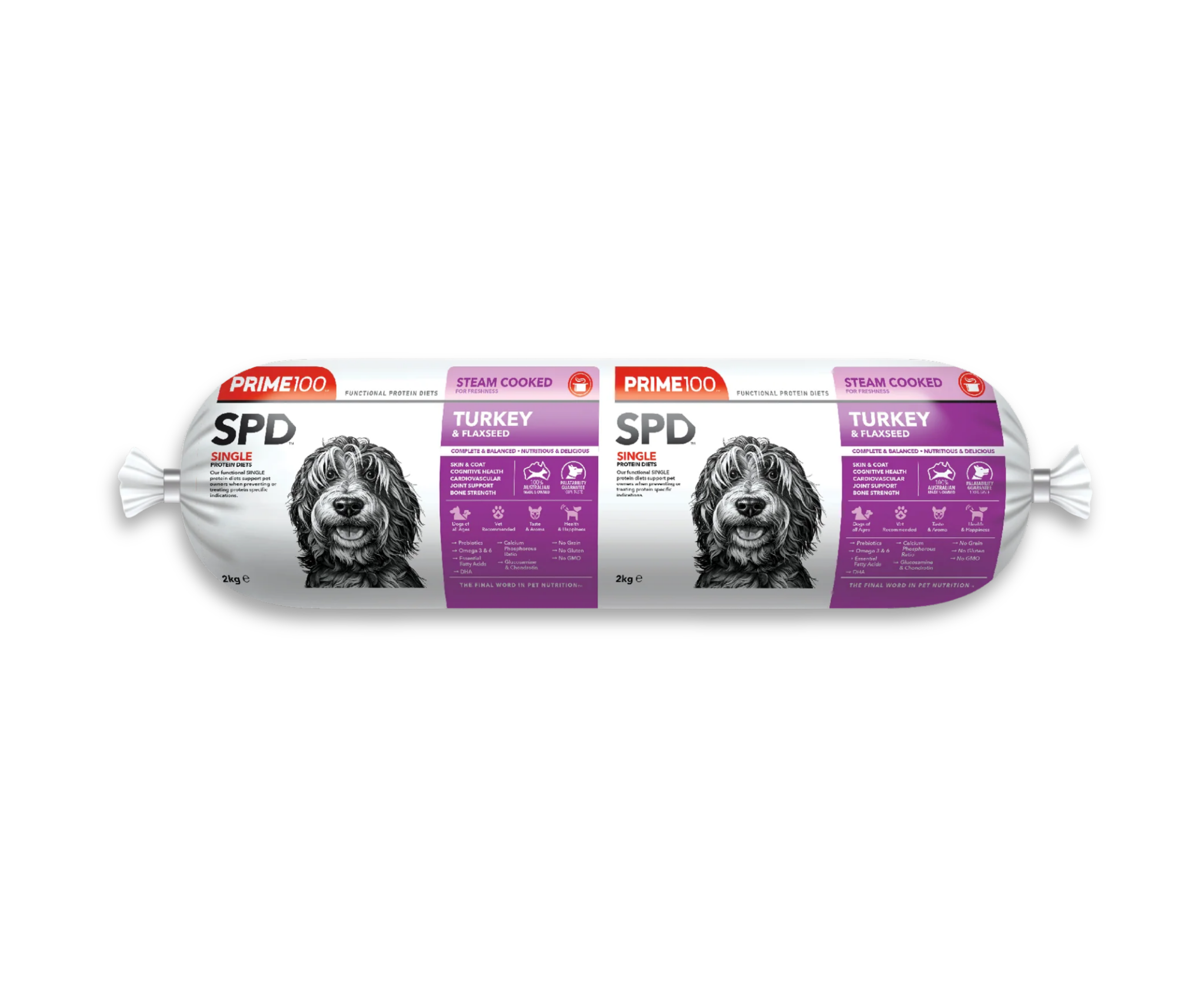 SPD™ Fresh Roll Turkey & Flaxseed